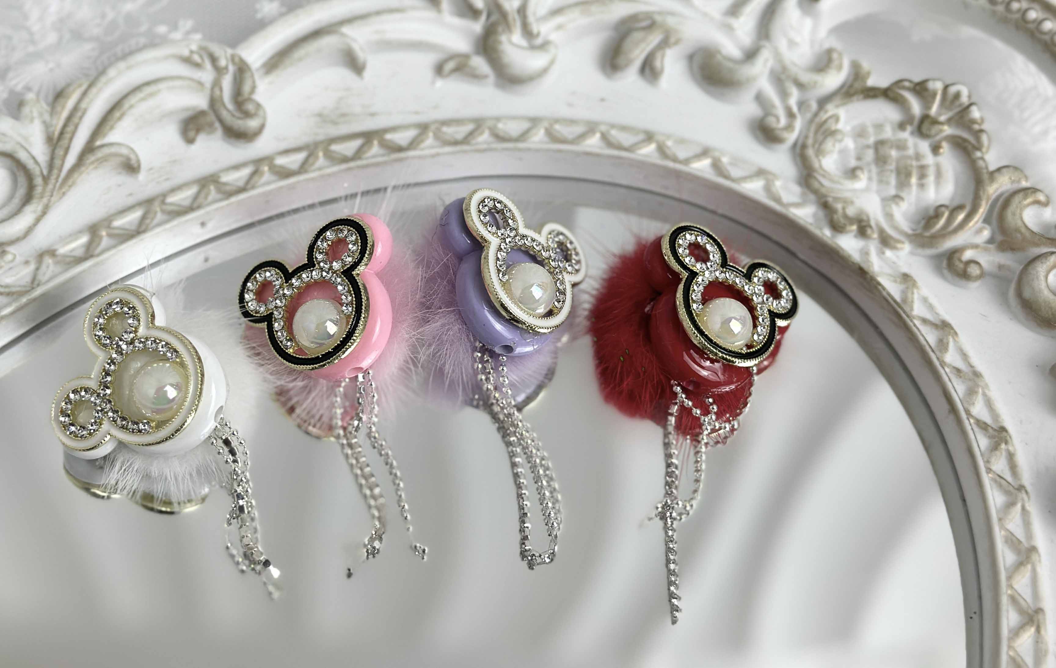 Fancy Beads for DIY Pen or DIY Phone Chain Key Chain Bracelet #FB1504#