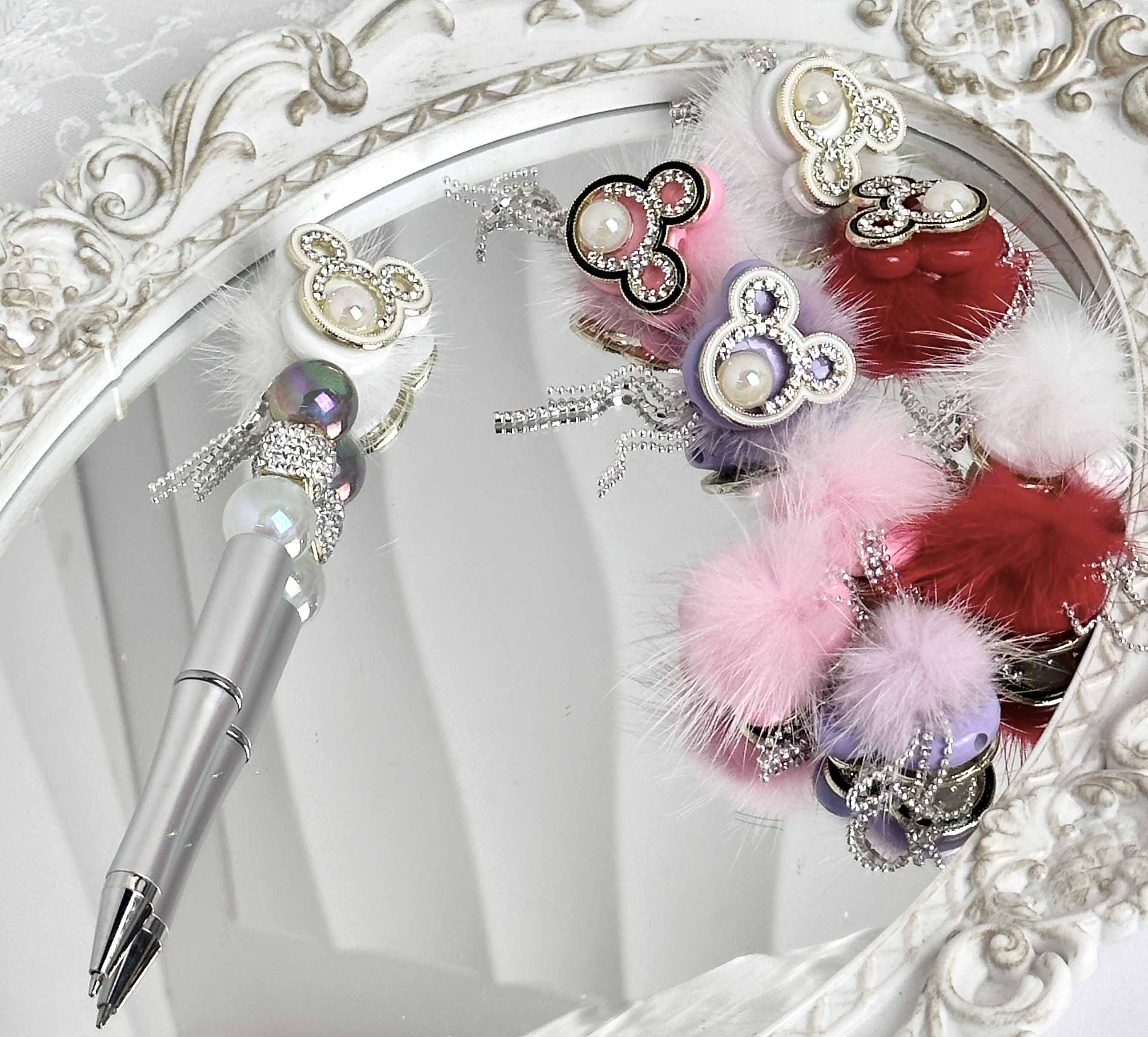 Fancy Beads for DIY Pen or DIY Phone Chain Key Chain Bracelet #FB1504#