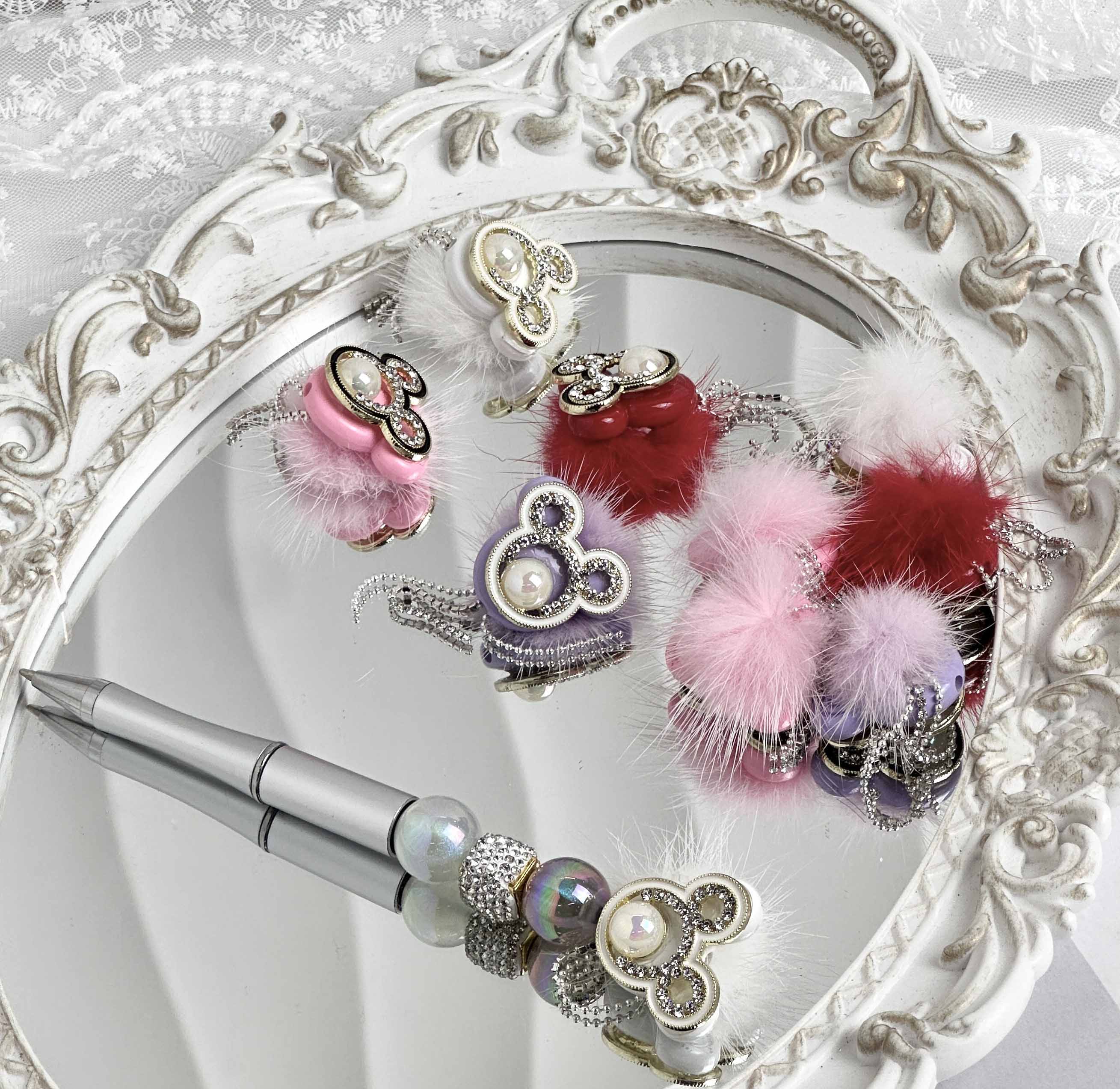 Fancy Beads for DIY Pen or DIY Phone Chain Key Chain Bracelet #FB1504#