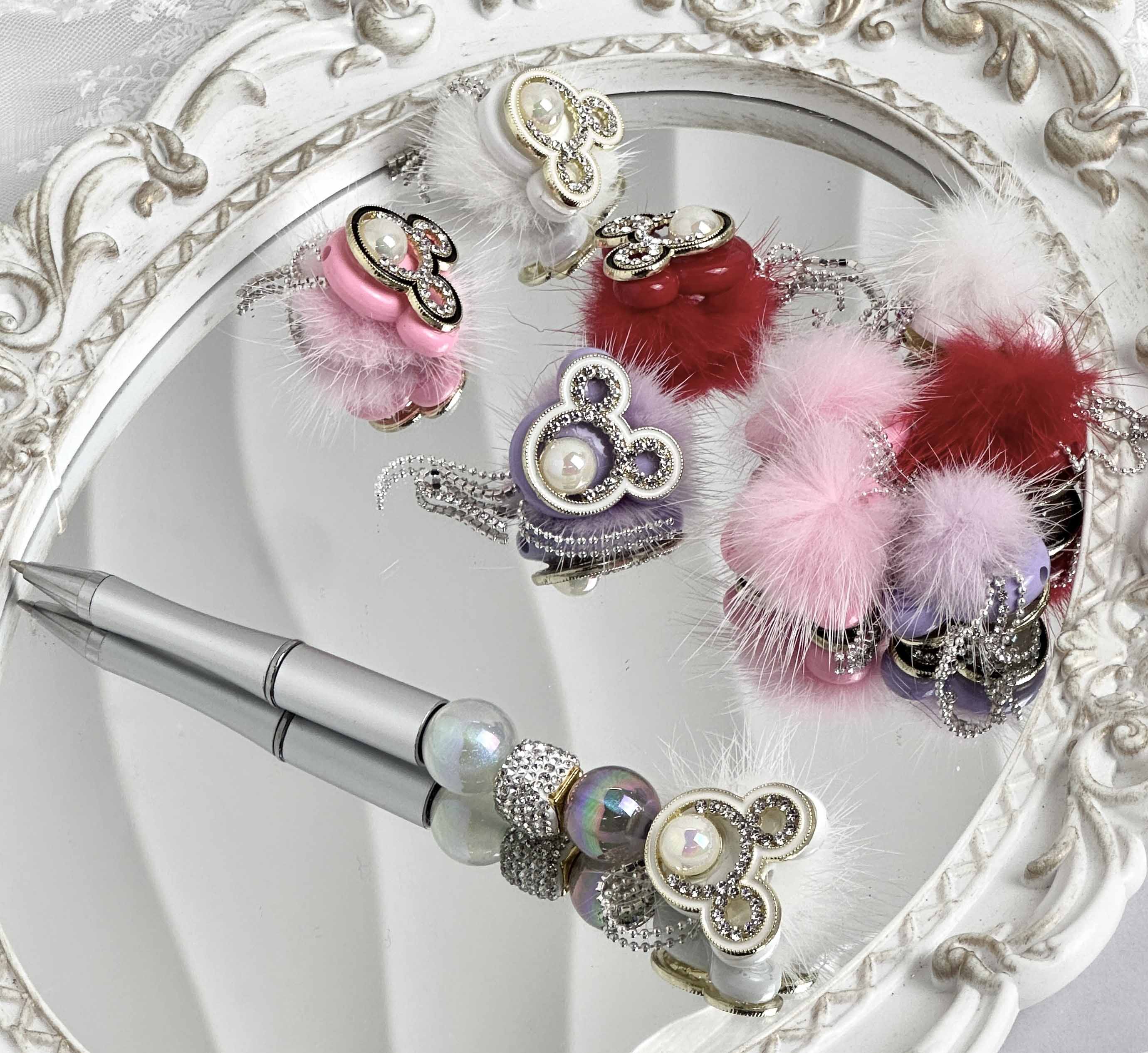 Fancy Beads for DIY Pen or DIY Phone Chain Key Chain Bracelet #FB1504#