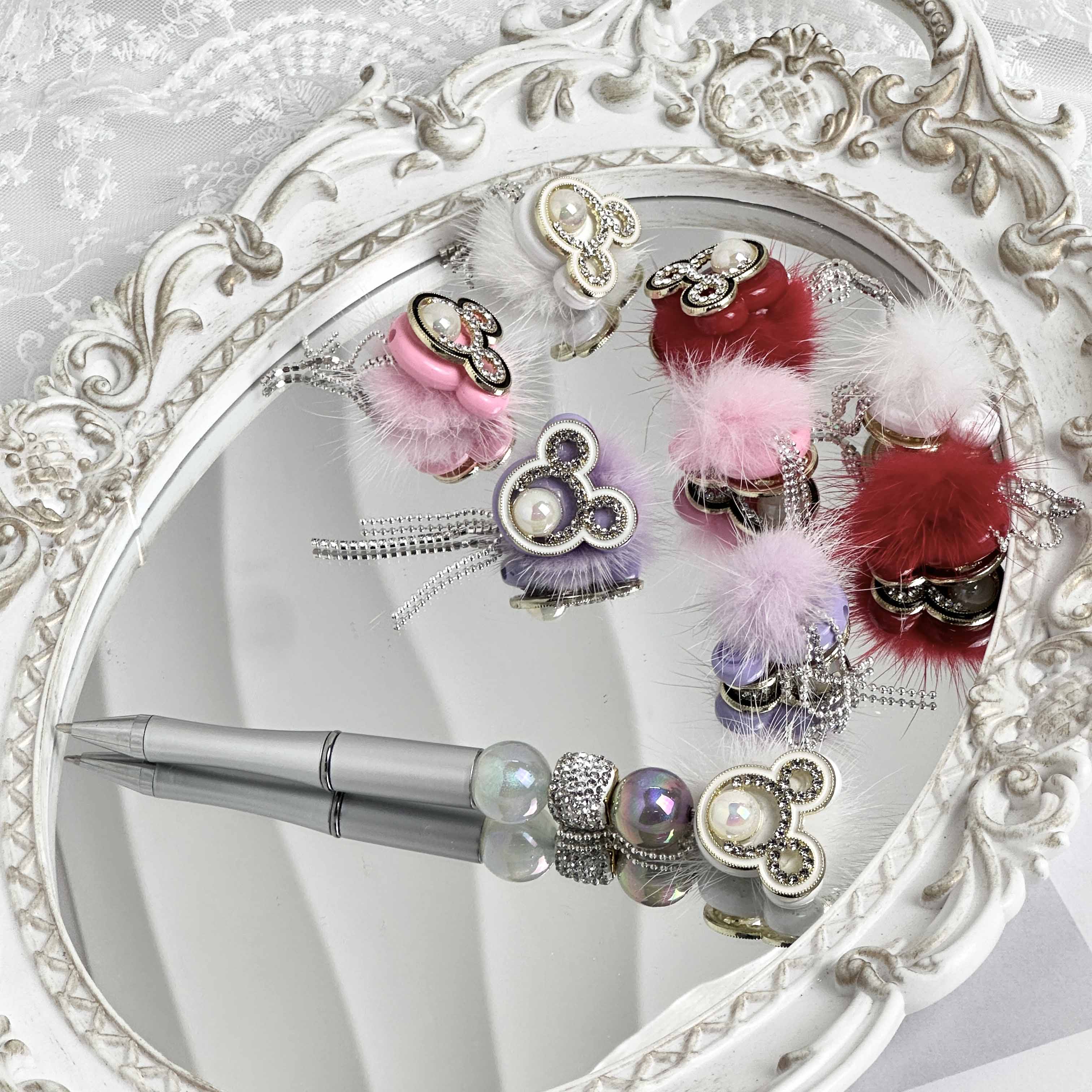 Fancy Beads for DIY Pen or DIY Phone Chain Key Chain Bracelet #FB1504#