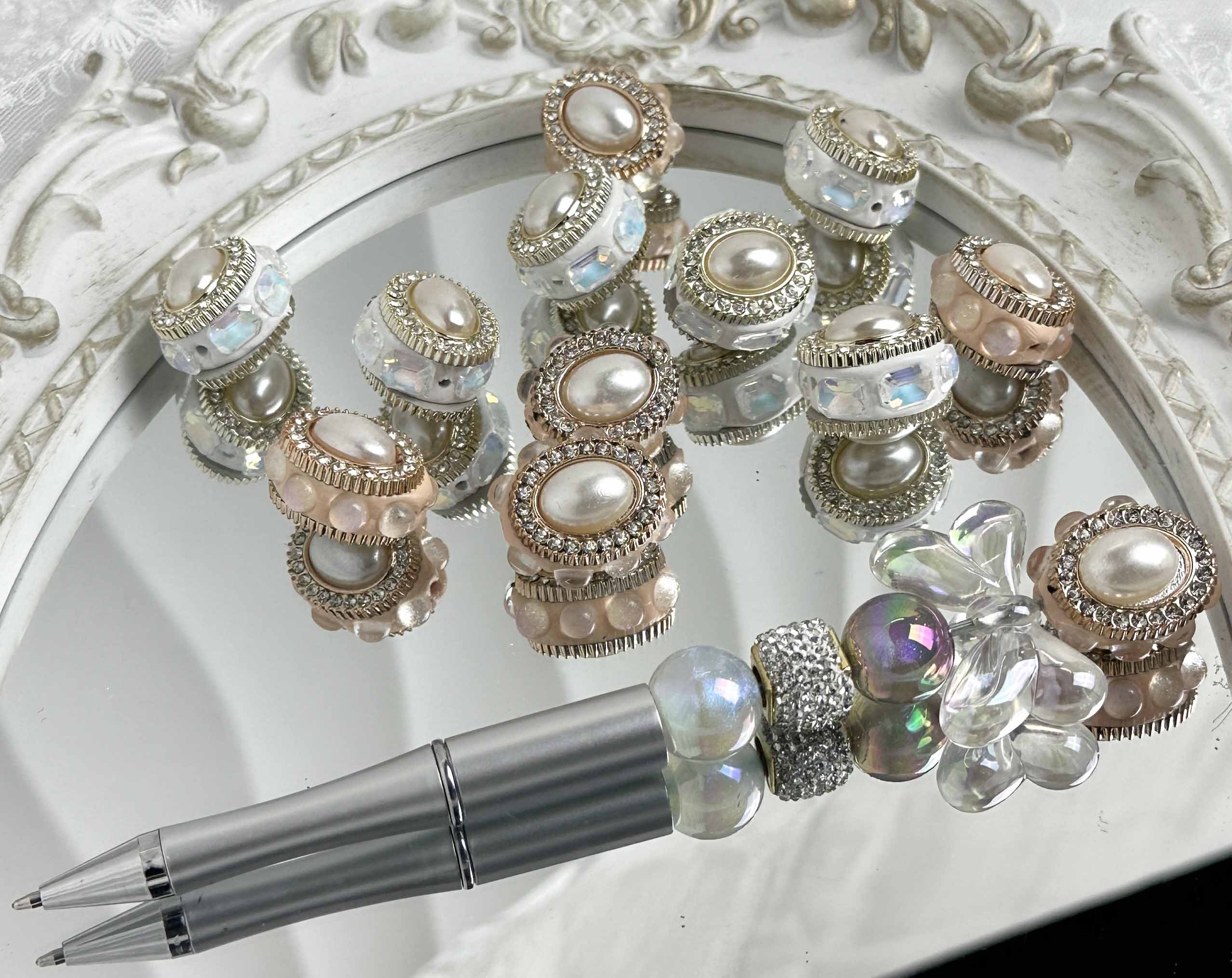 Fancy Beads for DIY Pen or DIY Phone Chain Key Chain Bracelet #FB1509#