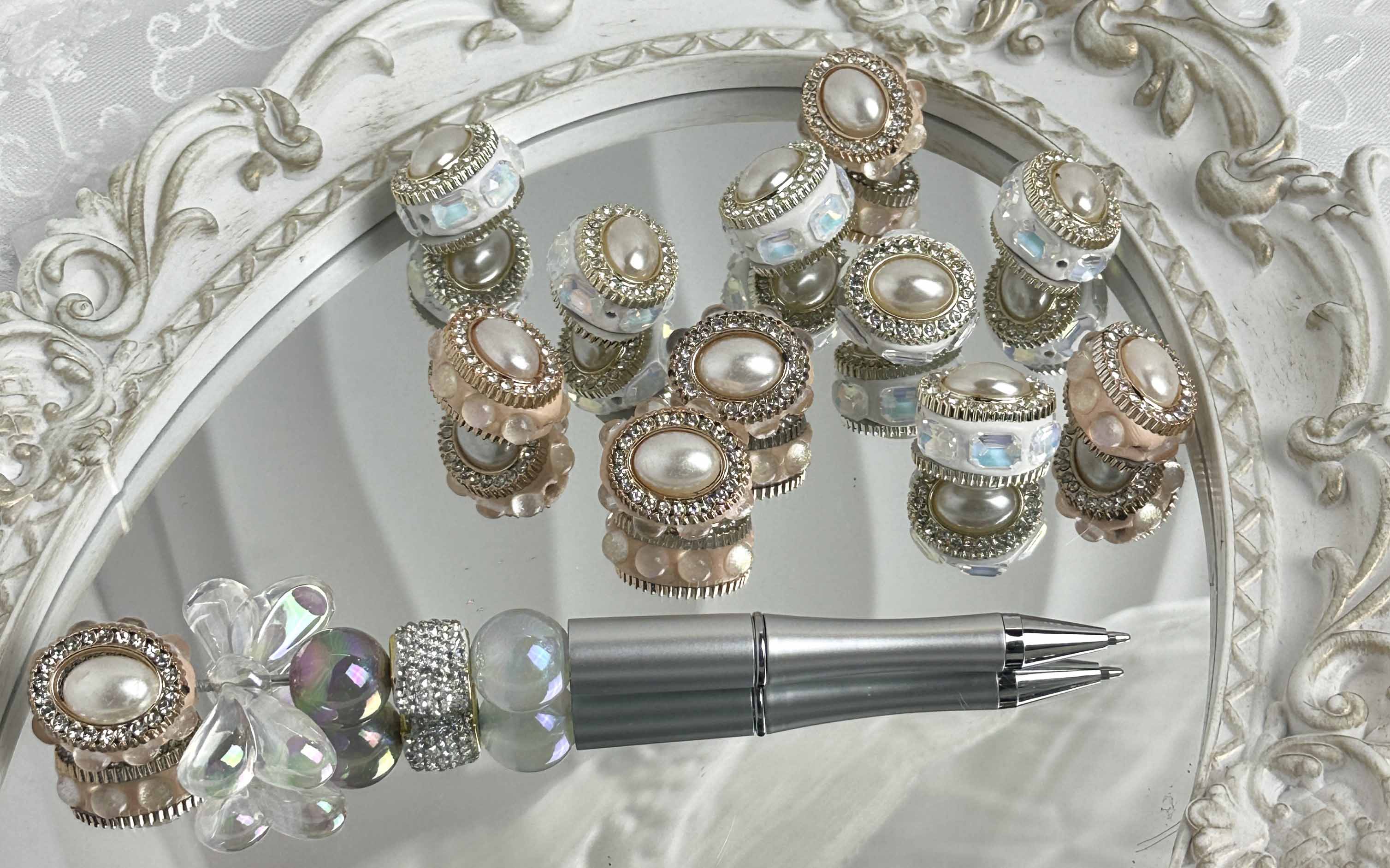 Fancy Beads for DIY Pen or DIY Phone Chain Key Chain Bracelet #FB1509#