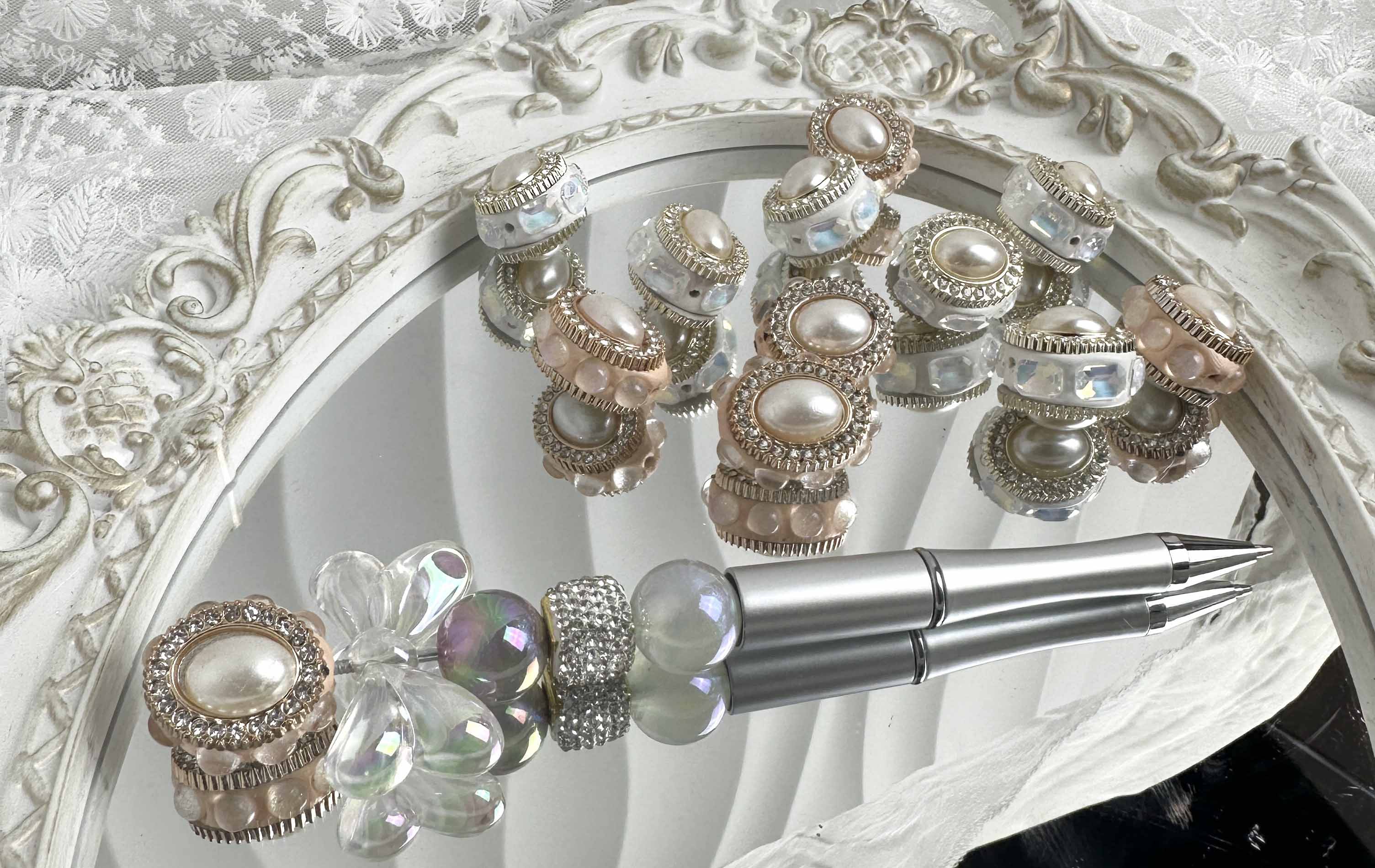 Fancy Beads for DIY Pen or DIY Phone Chain Key Chain Bracelet #FB1509#