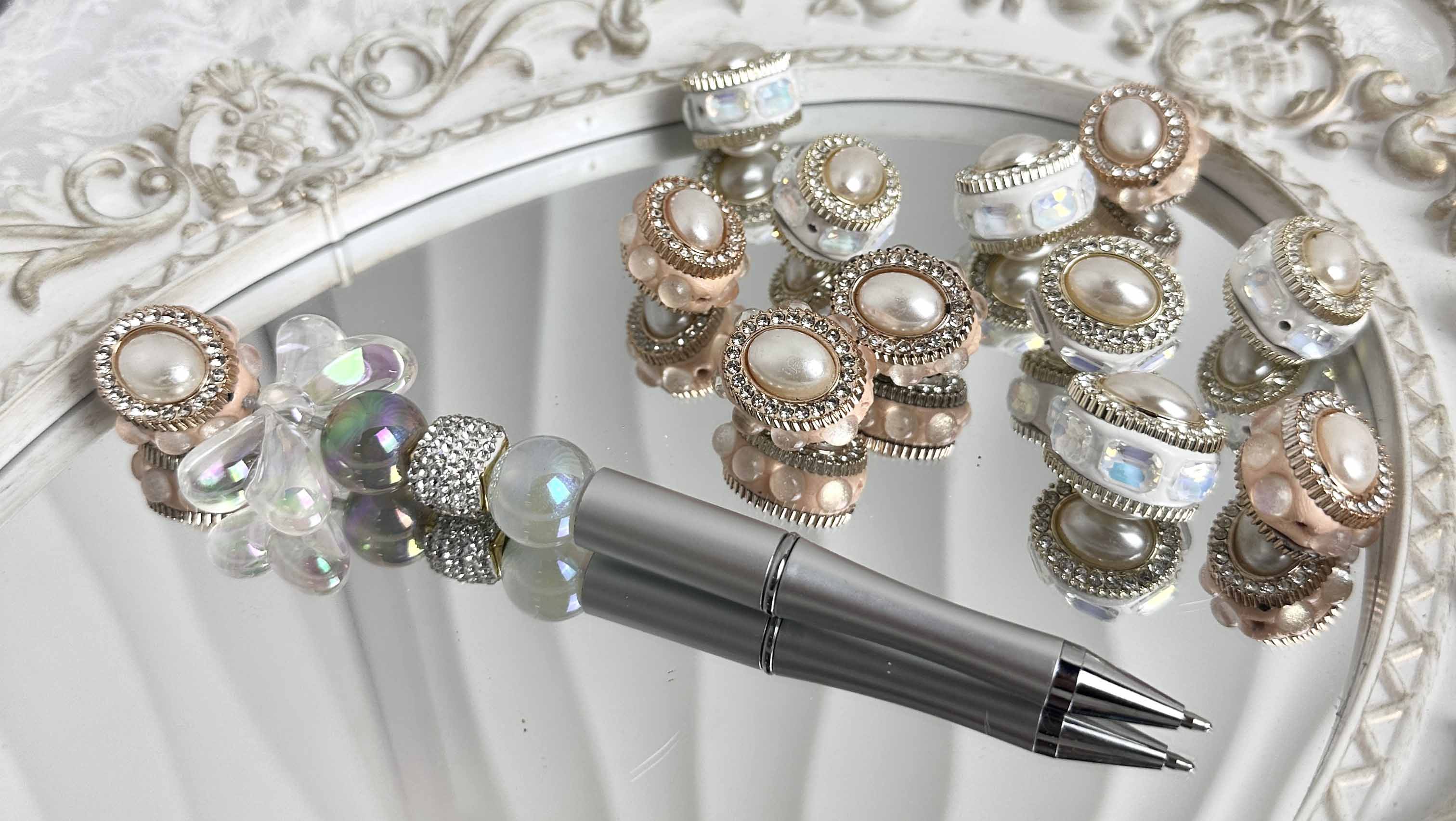 Fancy Beads for DIY Pen or DIY Phone Chain Key Chain Bracelet #FB1509#