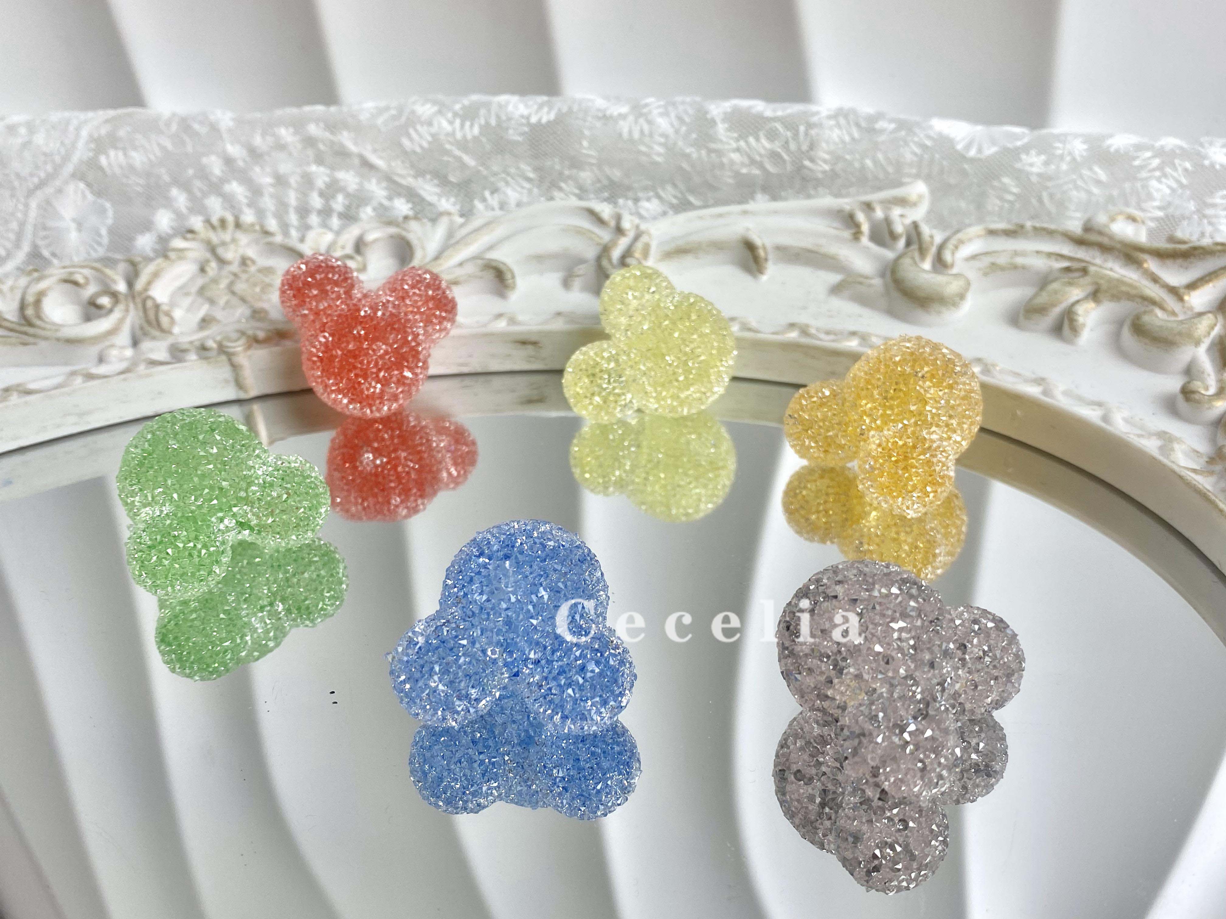 Sugar Rhinestone Beads for DIY Pen or DIY Phone Chain Key Chain Bracelet Necklace Mouse Beads#SB1707#