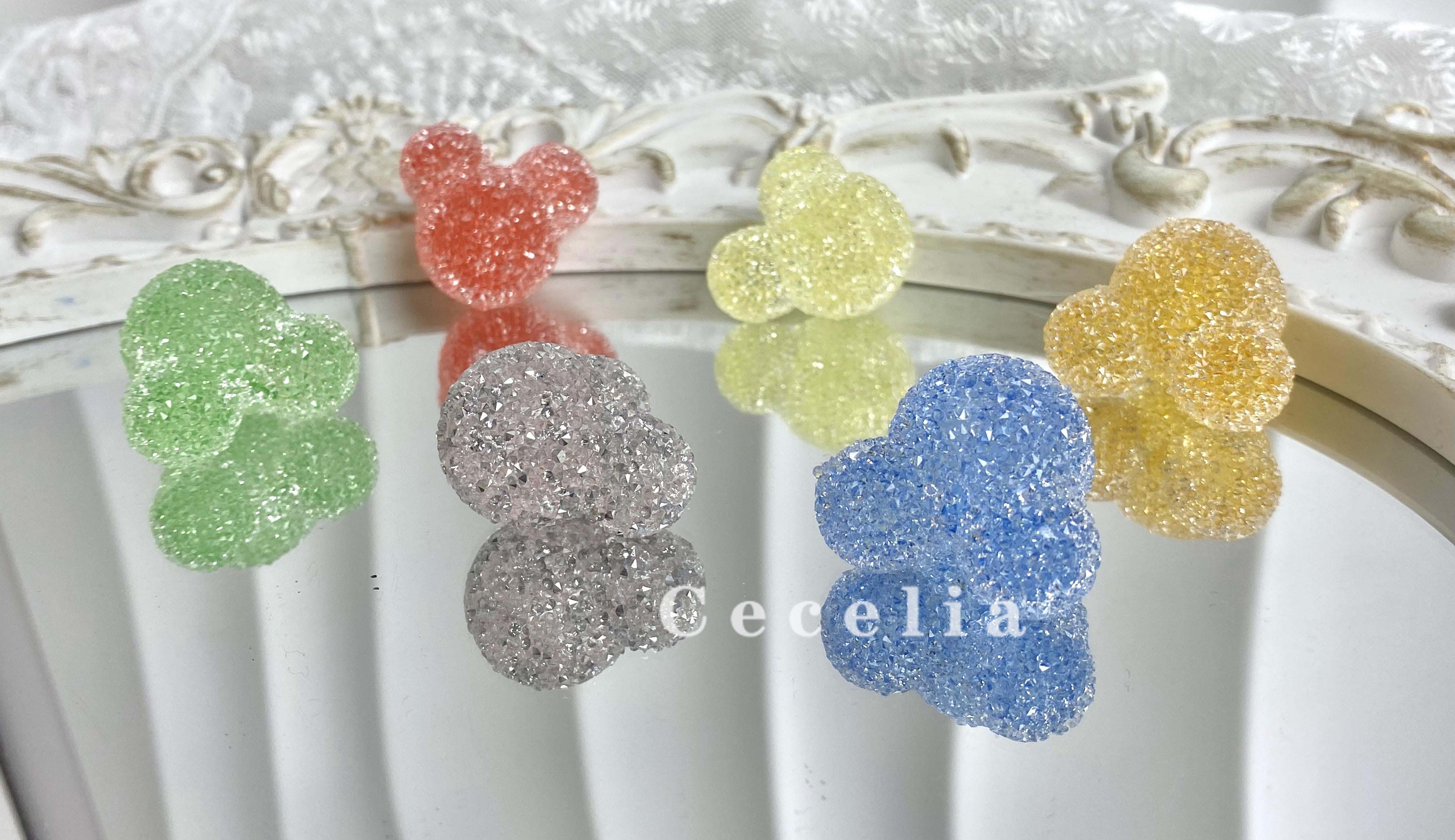 Sugar Rhinestone Beads for DIY Pen or DIY Phone Chain Key Chain Bracelet Necklace Mouse Beads#SB1707#