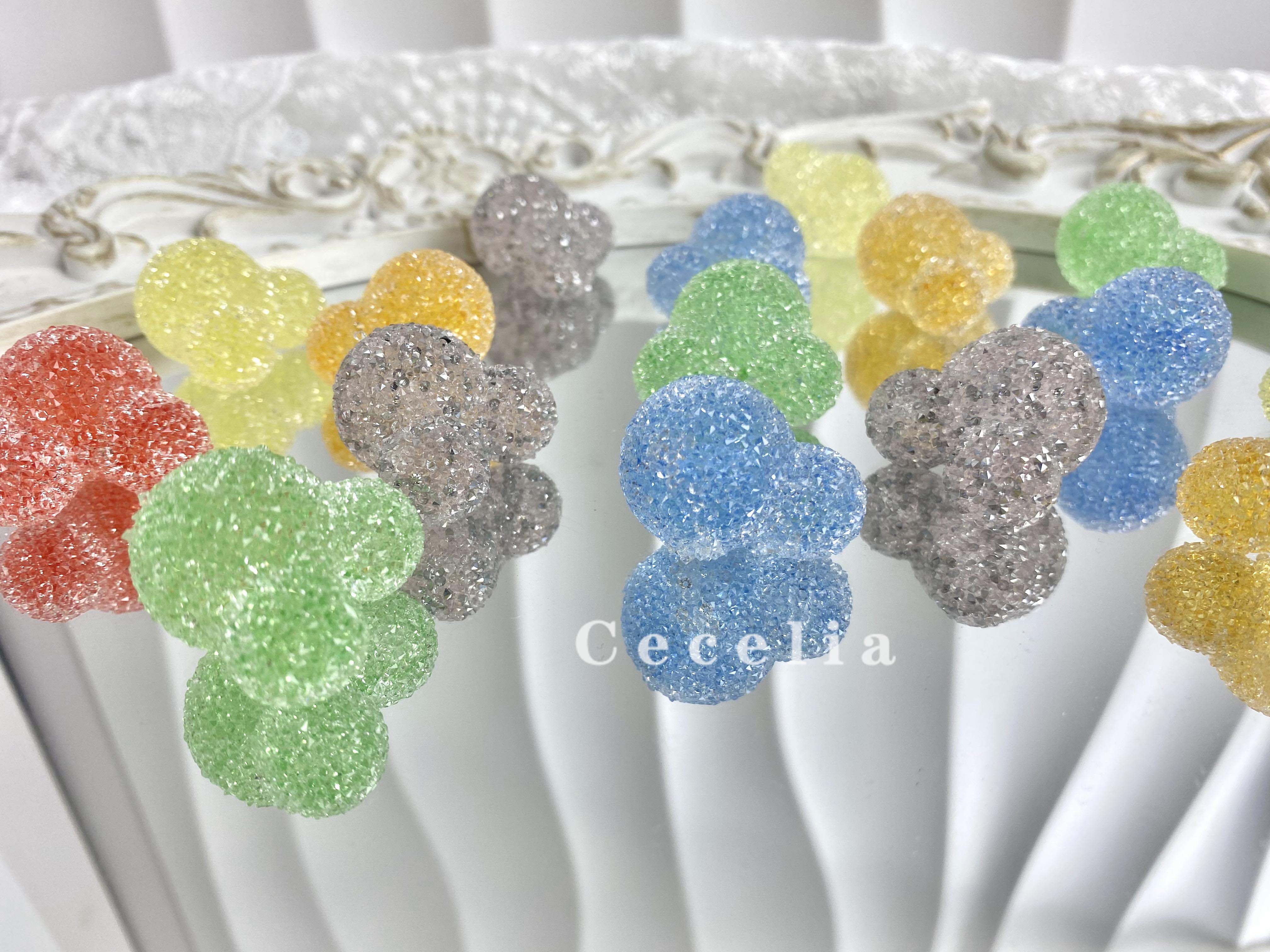 Sugar Rhinestone Beads for DIY Pen or DIY Phone Chain Key Chain Bracelet Necklace Mouse Beads#SB1707#