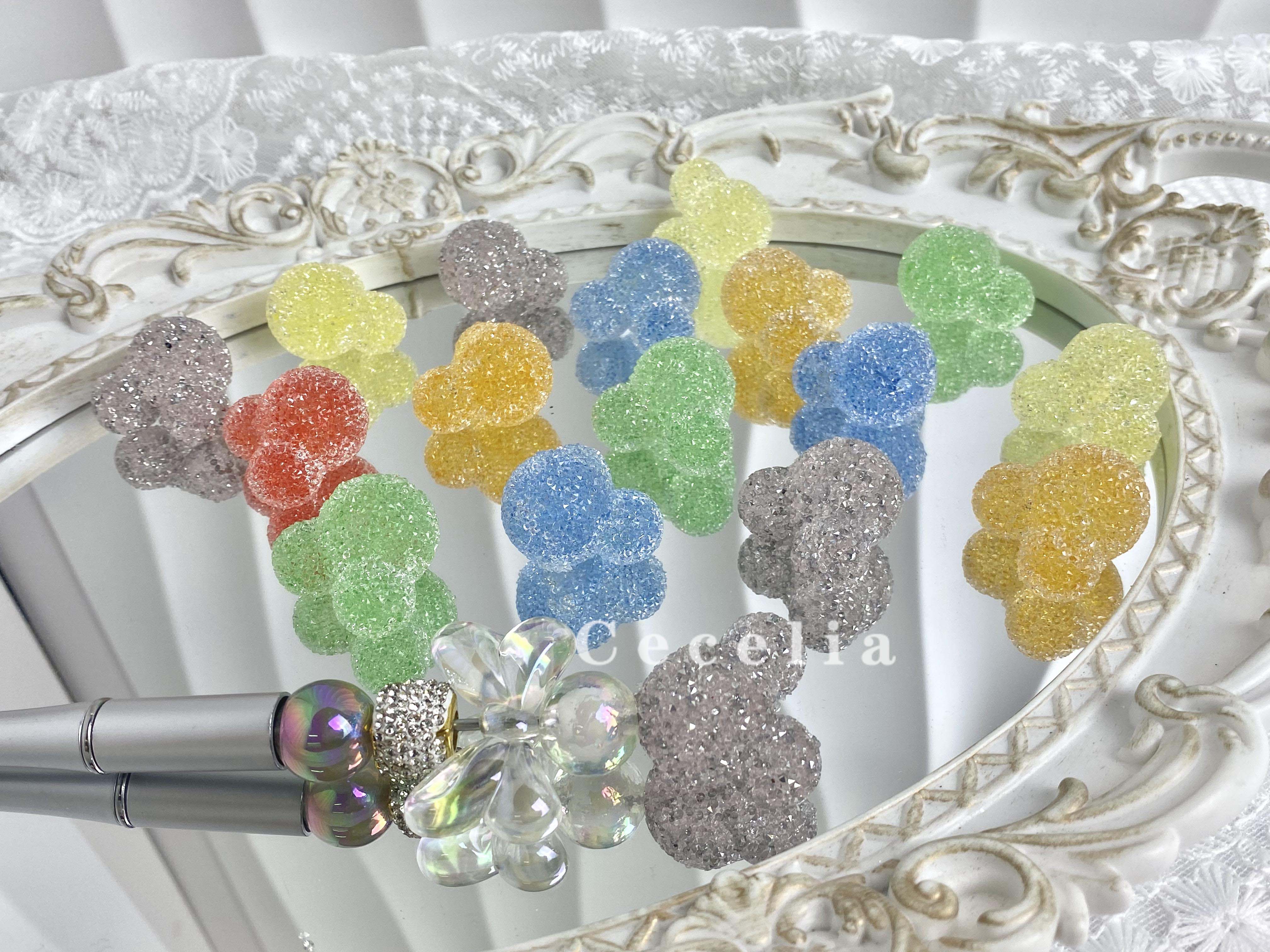 Sugar Rhinestone Beads for DIY Pen or DIY Phone Chain Key Chain Bracelet Necklace Mouse Beads#SB1707#