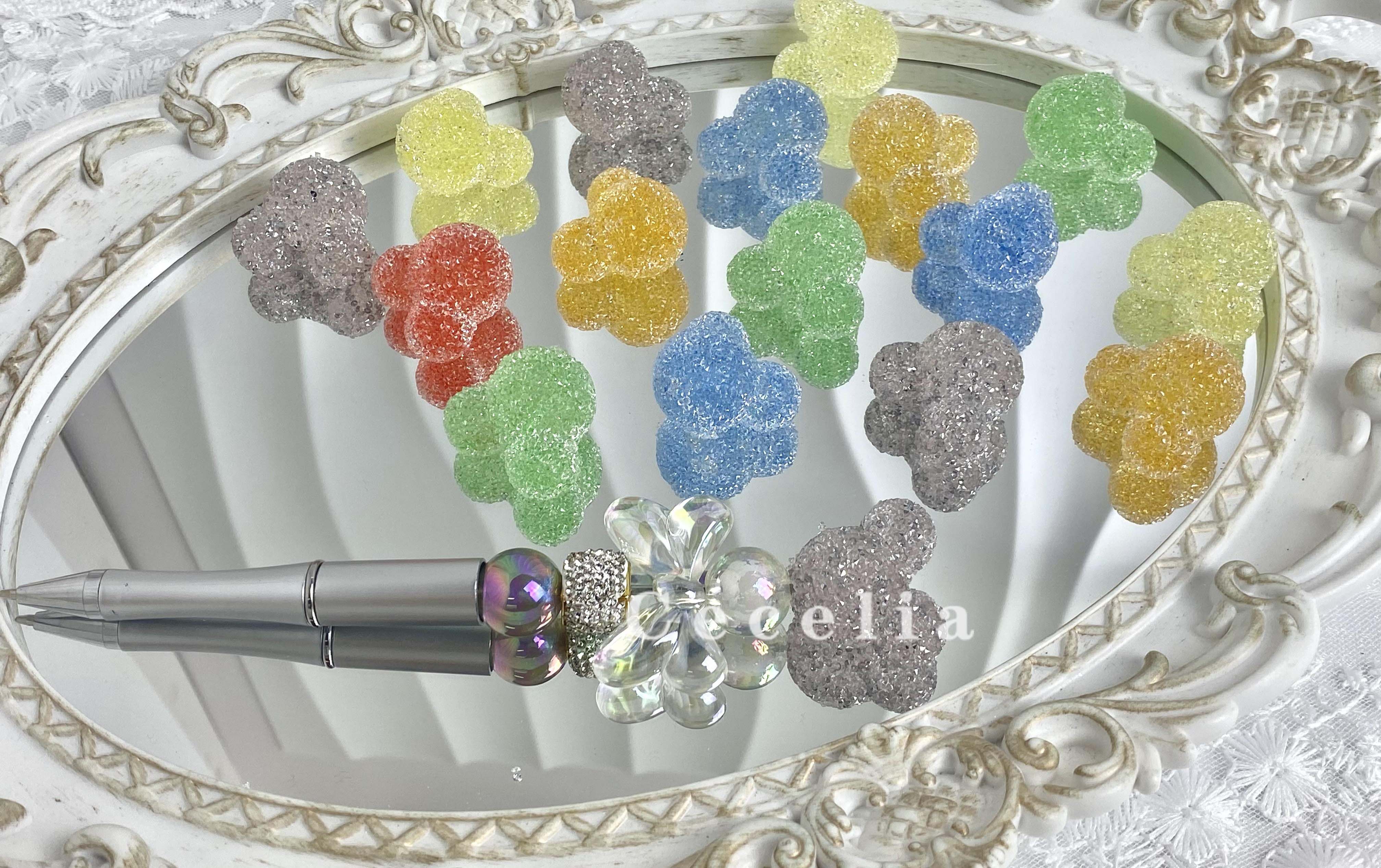 Sugar Rhinestone Beads for DIY Pen or DIY Phone Chain Key Chain Bracelet Necklace Mouse Beads#SB1707#