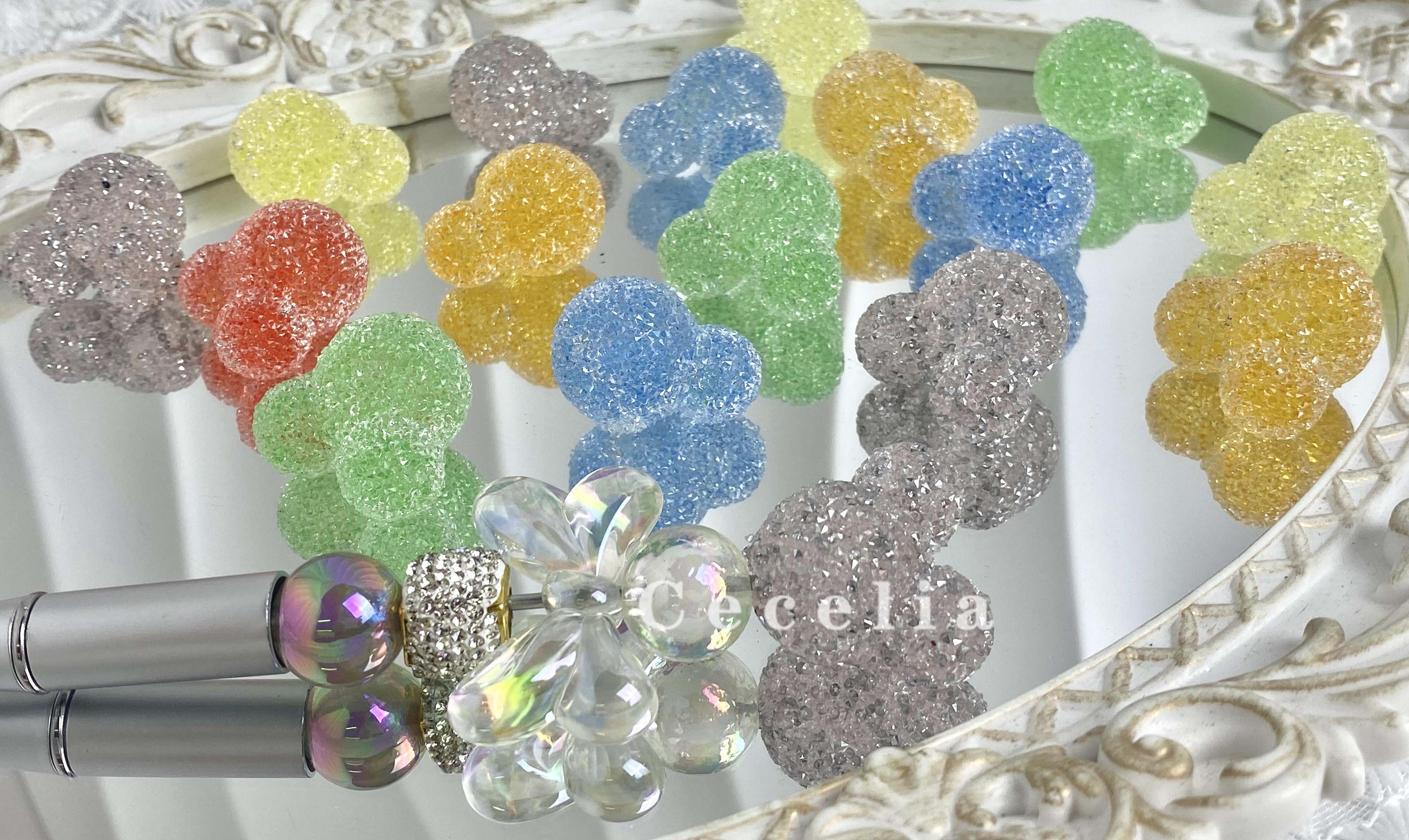 Sugar Rhinestone Beads for DIY Pen or DIY Phone Chain Key Chain Bracelet Necklace Mouse Beads#SB1707#