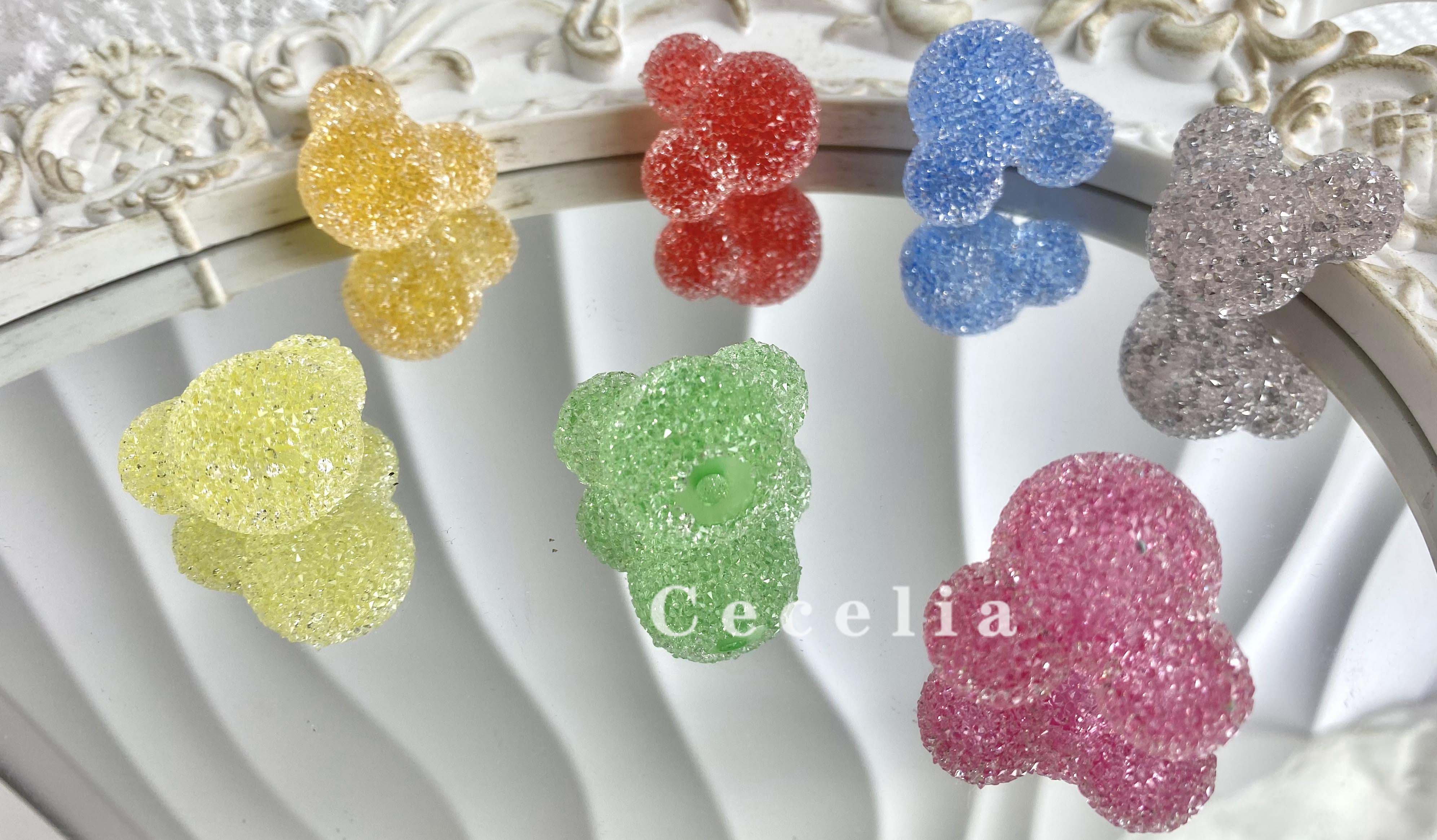 Sugar Rhinestone Beads for DIY Pen or DIY Phone Chain Key Chain Bracelet Necklace Mouse Beads#SB1707#