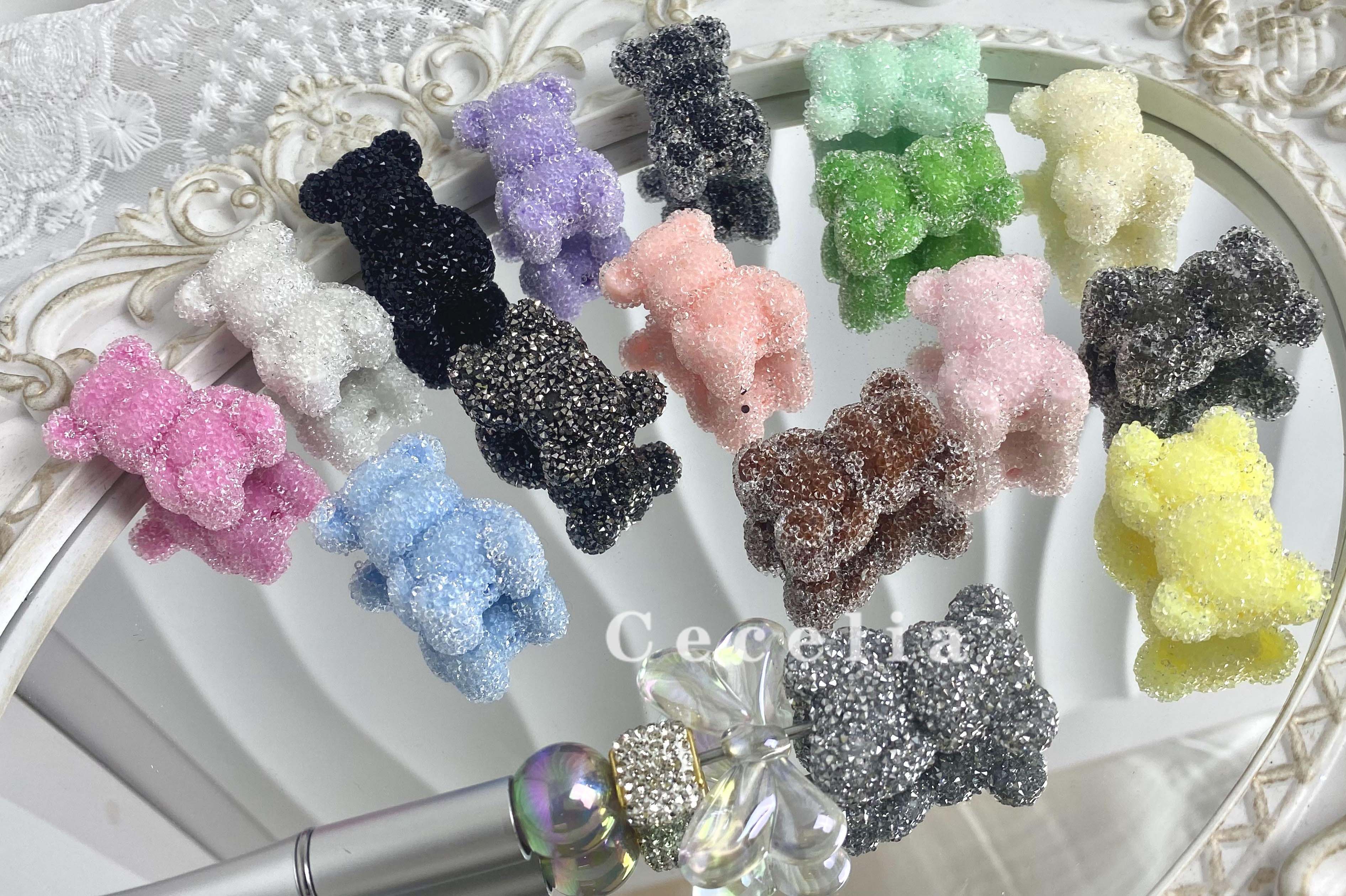 Sugar Rhinestone Beads for DIY Pen or DIY Phone Chain Key Chain Bracelet Necklace#SB1709#