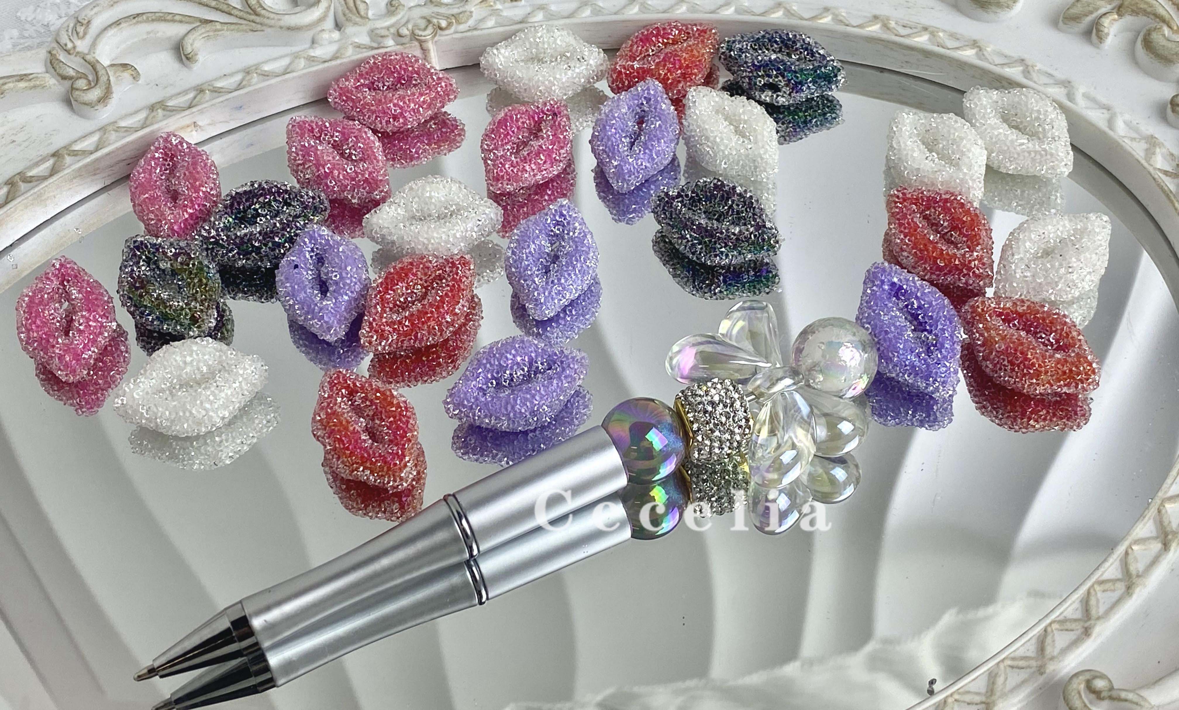 Sugar Rhinestone Beads for DIY Pen or DIY Phone Chain Key Chain Bracelet Necklace#SB08#