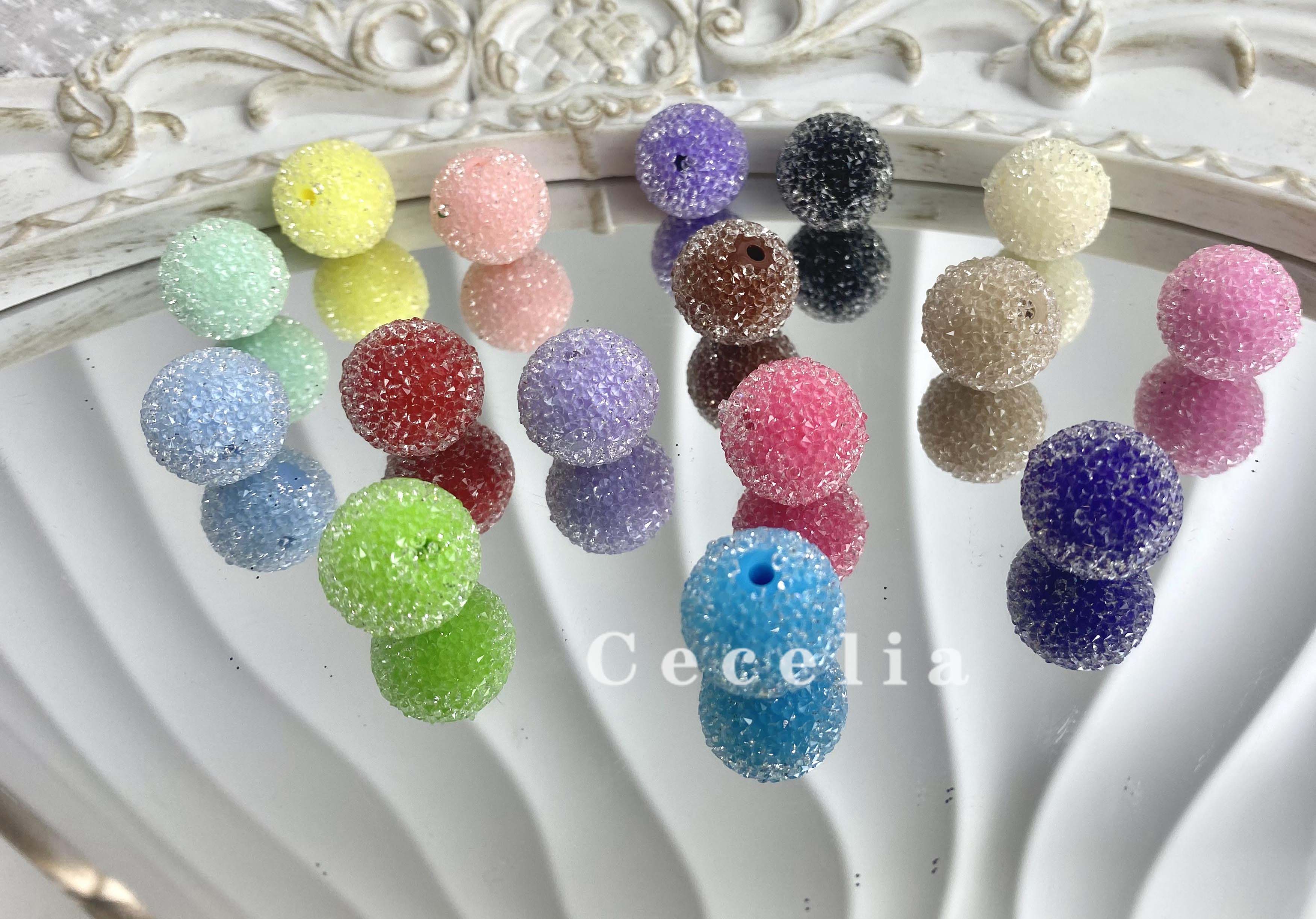 Sugar Rhinestone Beads for DIY Pen or DIY Phone Chain Key Chain Bracelet Necklace#SB1706#