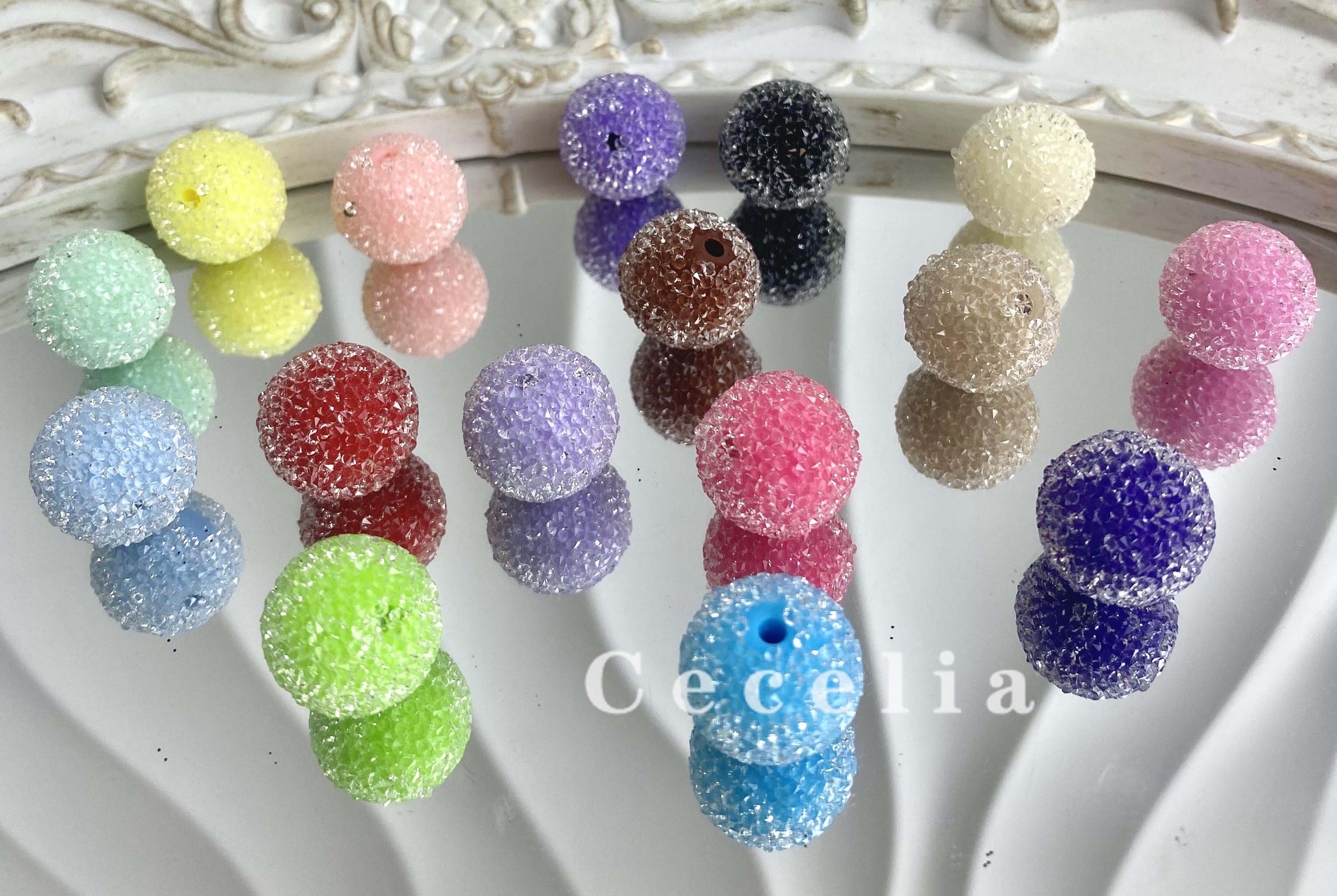 Sugar Rhinestone Beads for DIY Pen or DIY Phone Chain Key Chain Bracelet Necklace#SB1706#