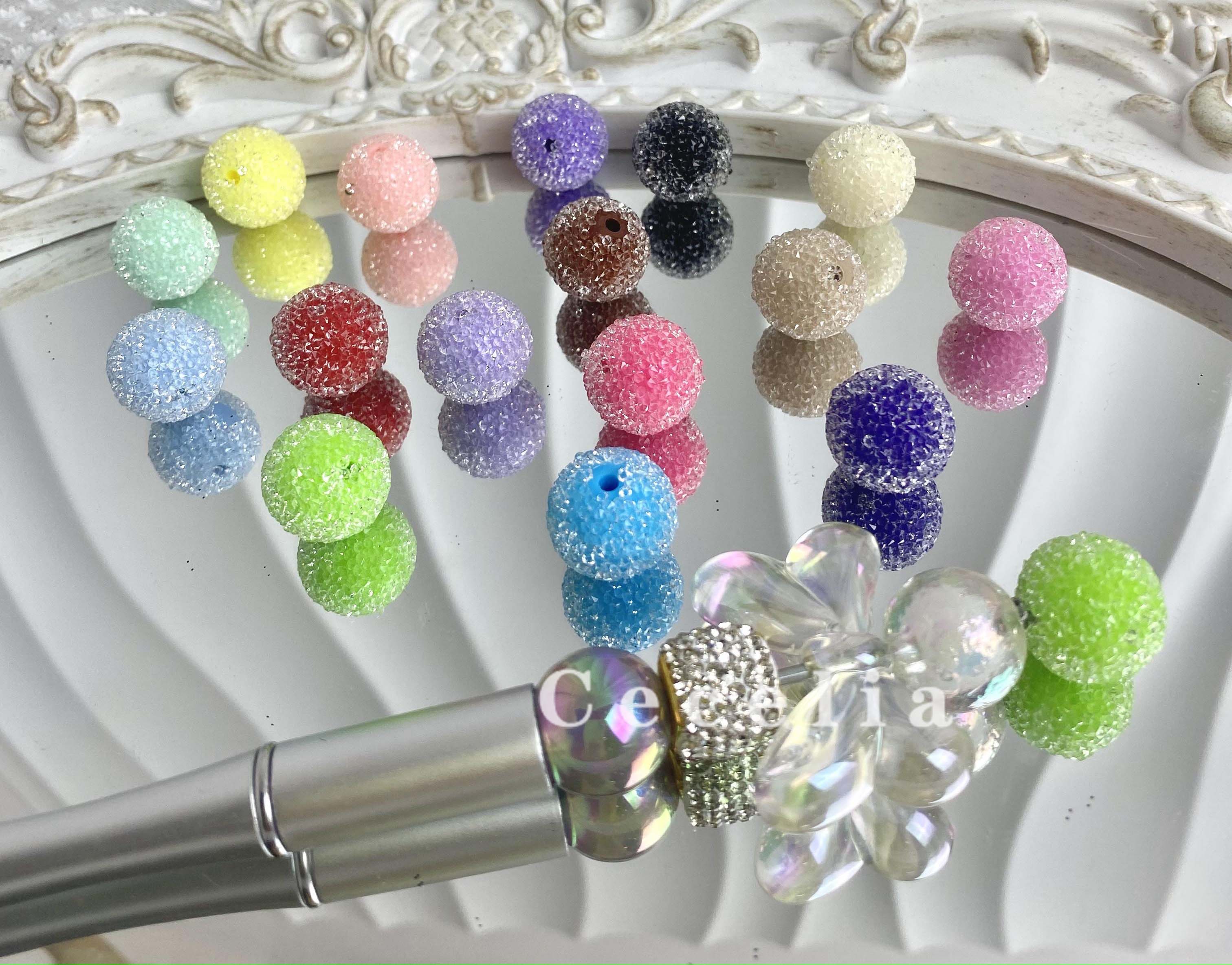 Sugar Rhinestone Beads for DIY Pen or DIY Phone Chain Key Chain Bracelet Necklace#SB1706#