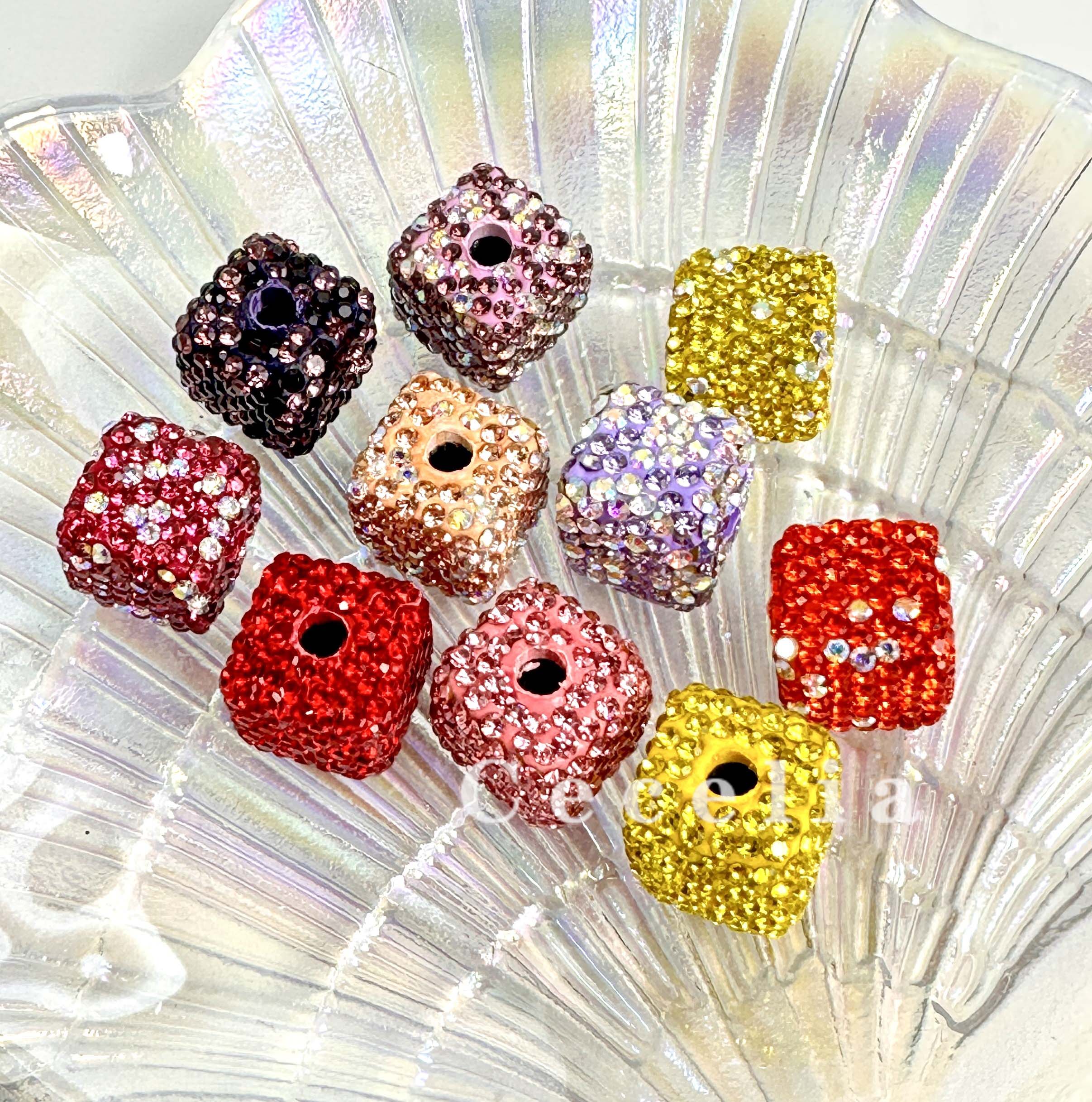 Rhinestone Beads for DIY Pen or DIY Phone Chain Key Chain Bracelet Necklace#RB1616#