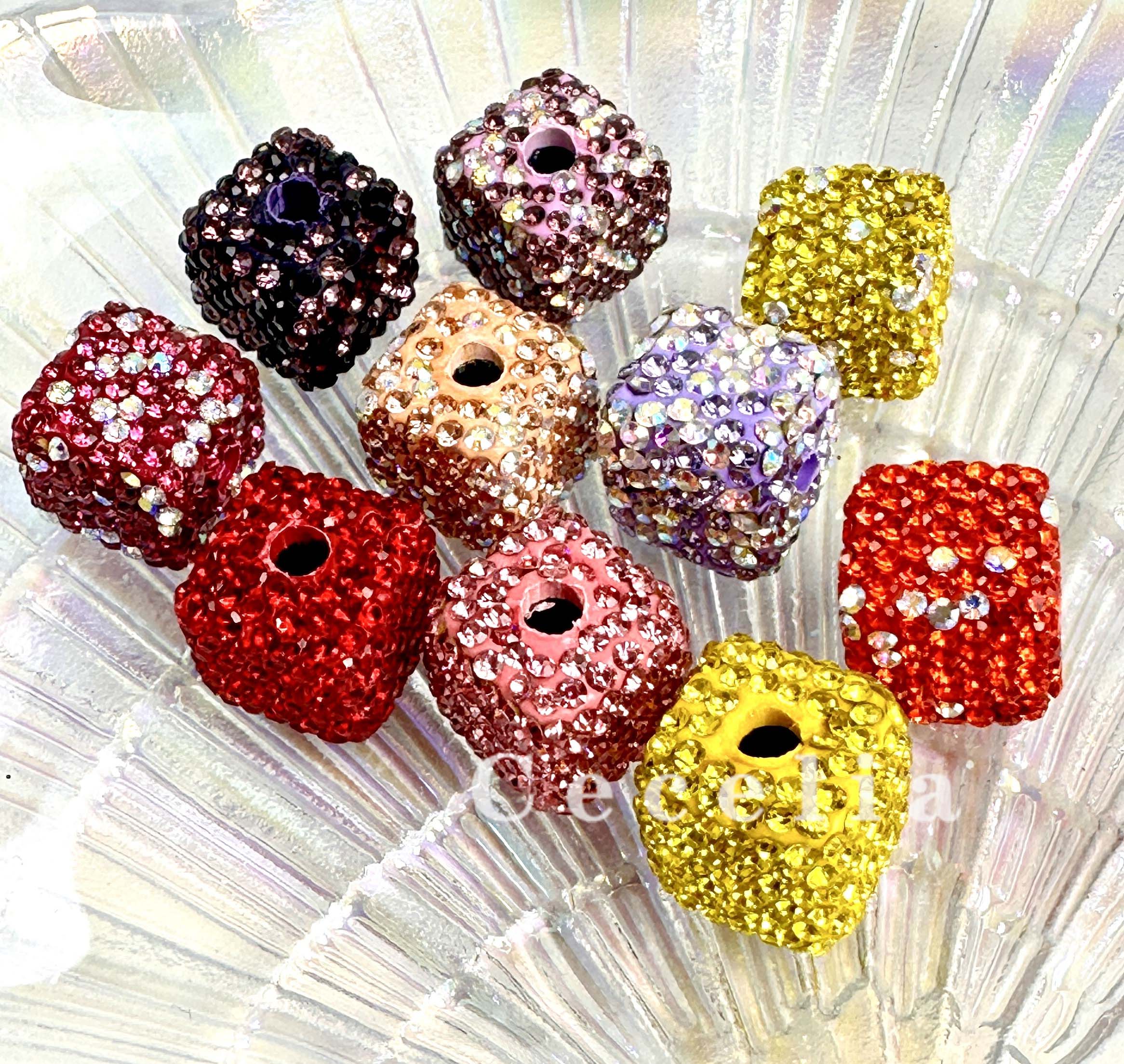 Rhinestone Beads for DIY Pen or DIY Phone Chain Key Chain Bracelet Necklace#RB1616#