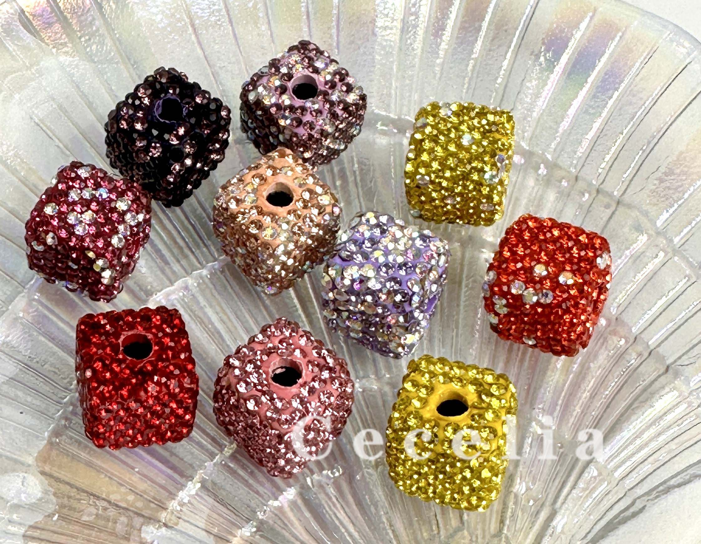 Rhinestone Beads for DIY Pen or DIY Phone Chain Key Chain Bracelet Necklace#RB1616#