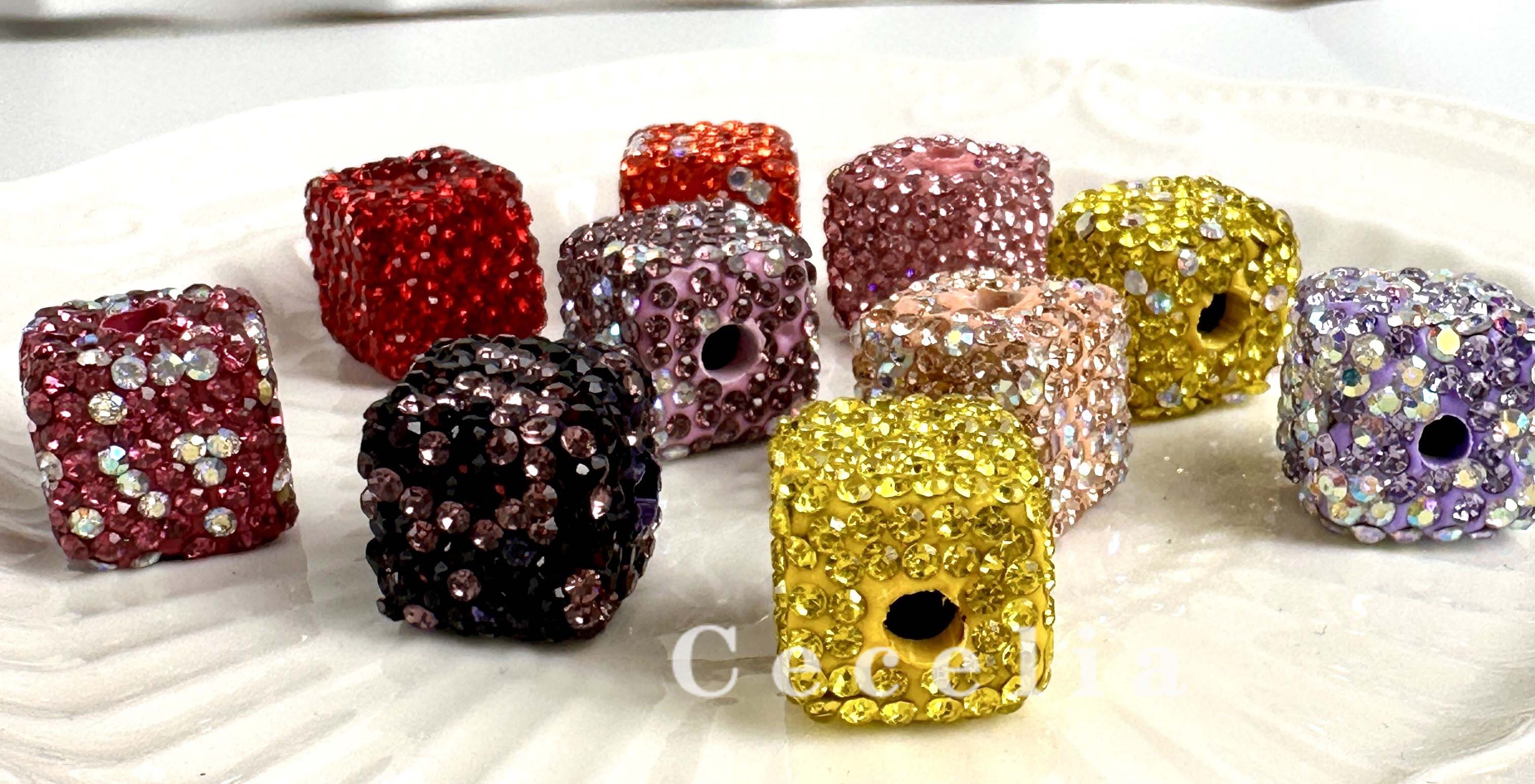 Rhinestone Beads for DIY Pen or DIY Phone Chain Key Chain Bracelet Necklace#RB1616#