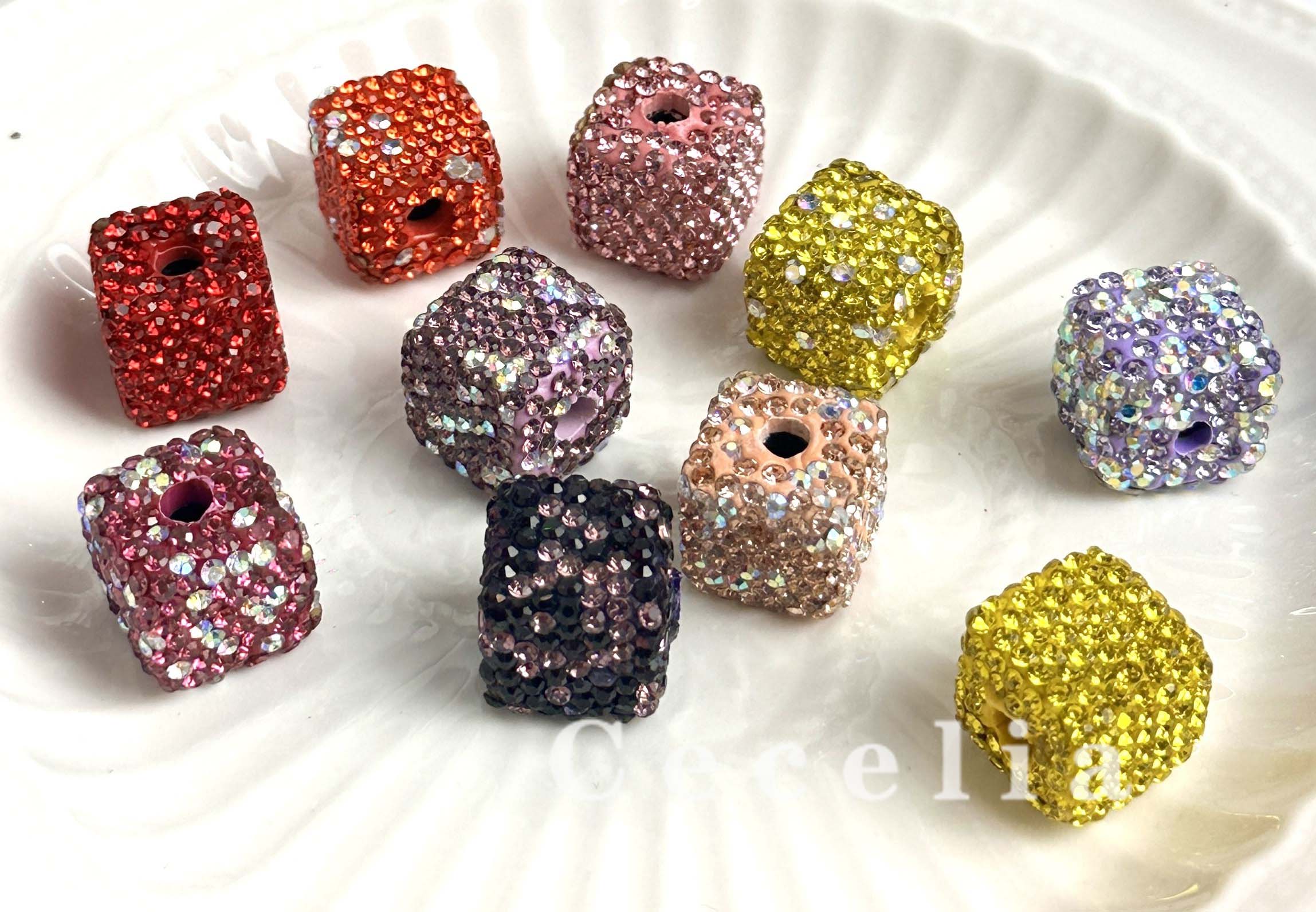 Rhinestone Beads for DIY Pen or DIY Phone Chain Key Chain Bracelet Necklace#RB1616#