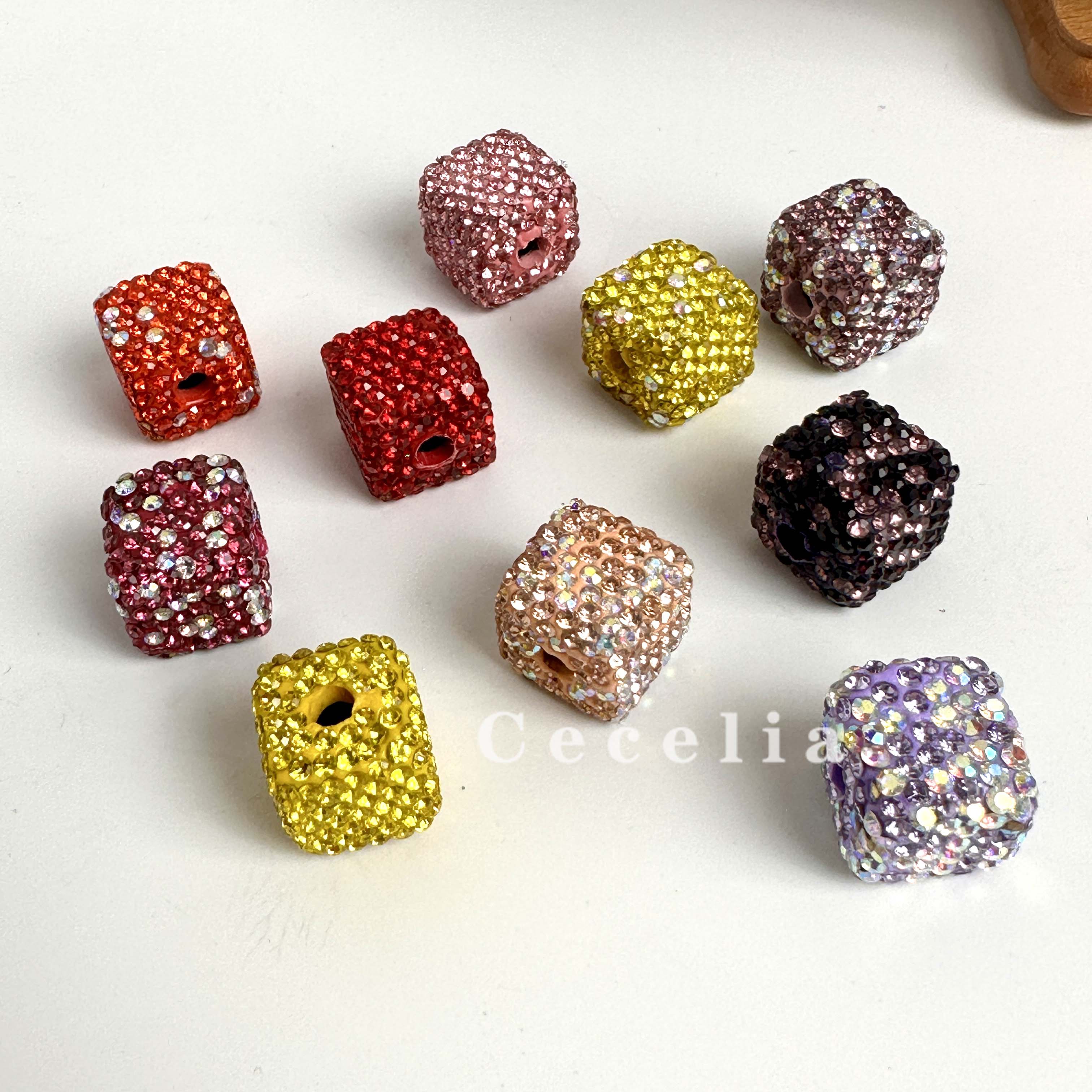 Rhinestone Beads for DIY Pen or DIY Phone Chain Key Chain Bracelet Necklace#RB1616#