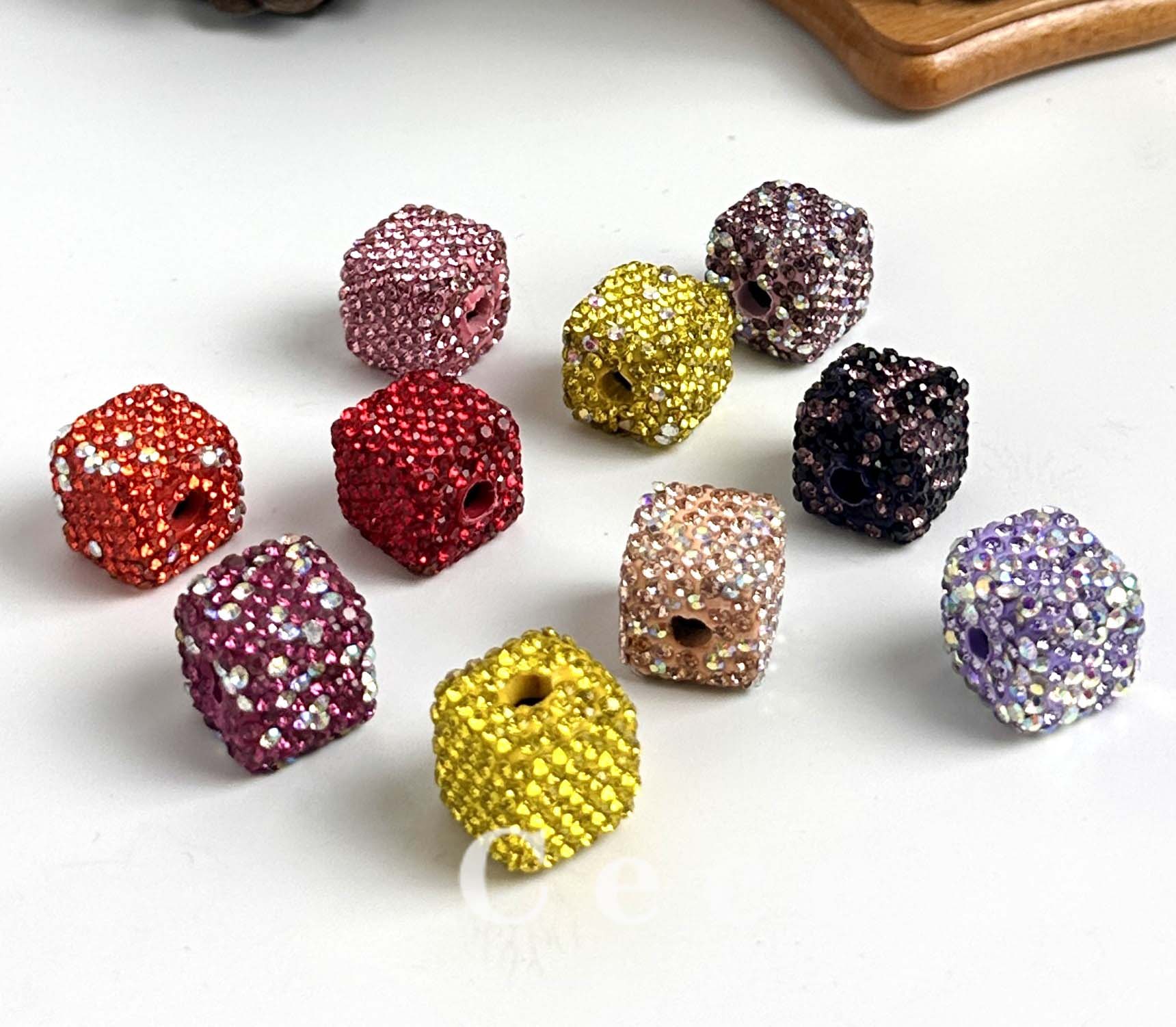 Rhinestone Beads for DIY Pen or DIY Phone Chain Key Chain Bracelet Necklace#RB1616#