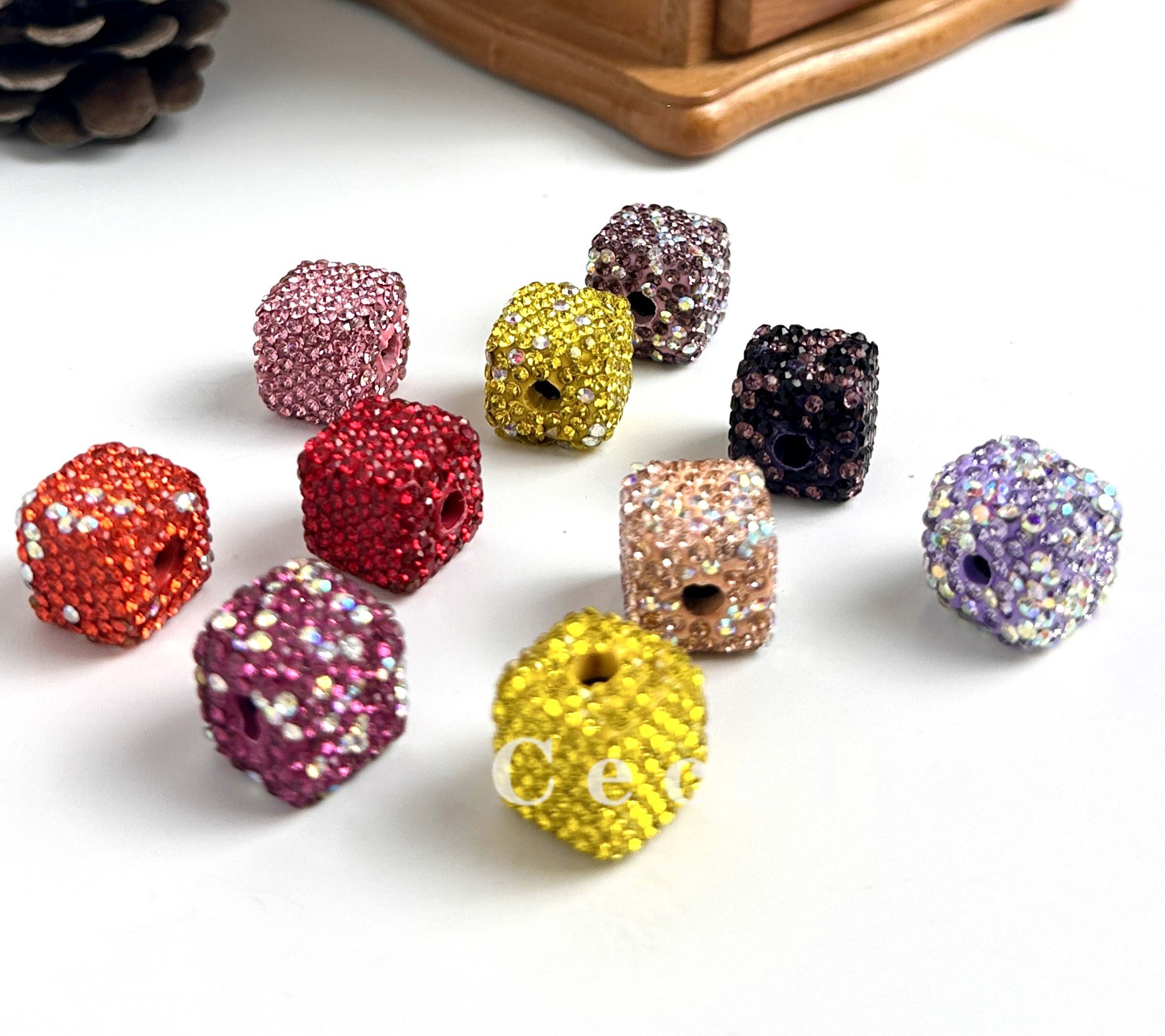Rhinestone Beads for DIY Pen or DIY Phone Chain Key Chain Bracelet Necklace#RB1616#