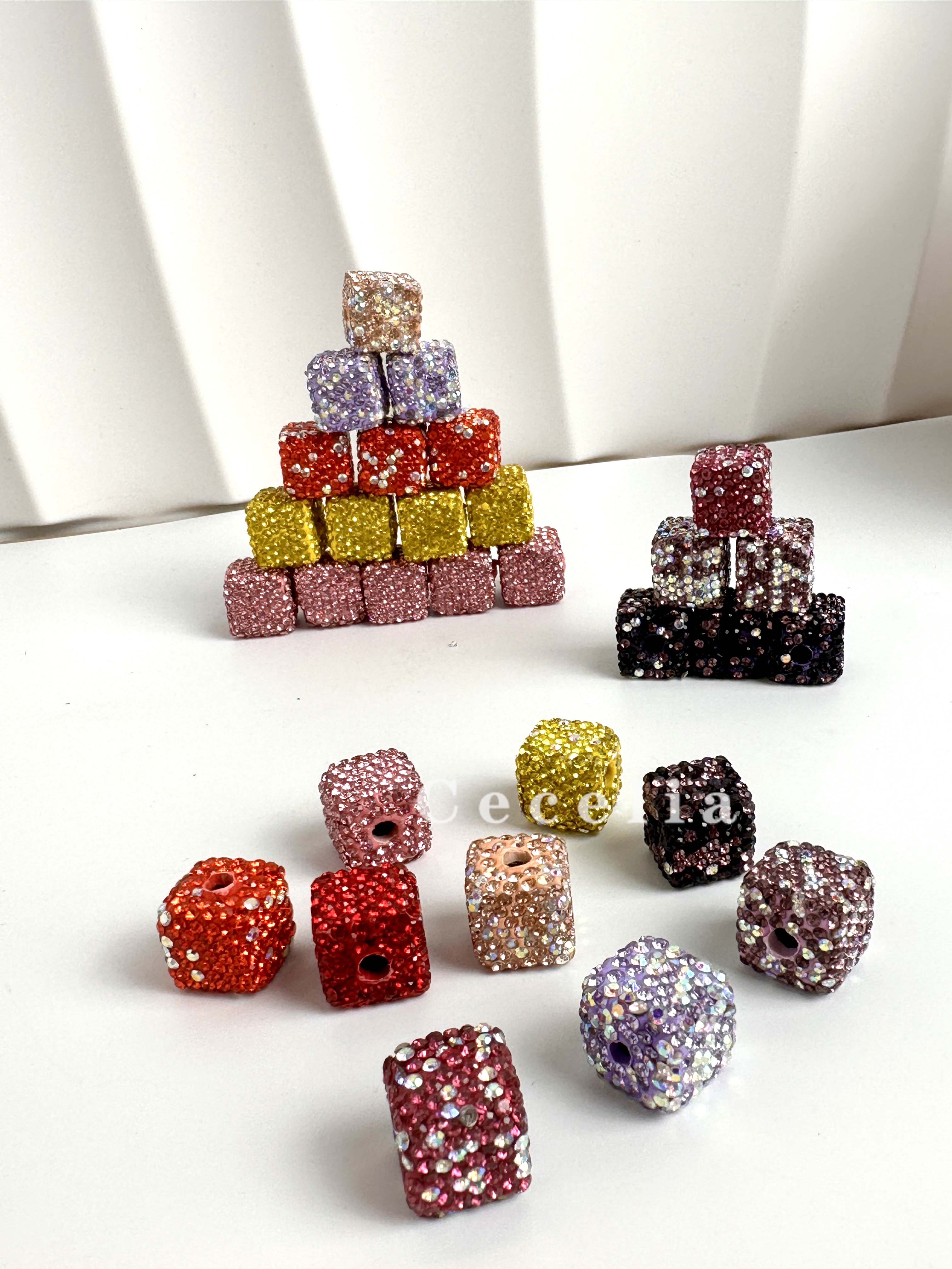 Rhinestone Beads for DIY Pen or DIY Phone Chain Key Chain Bracelet Necklace#RB1616#