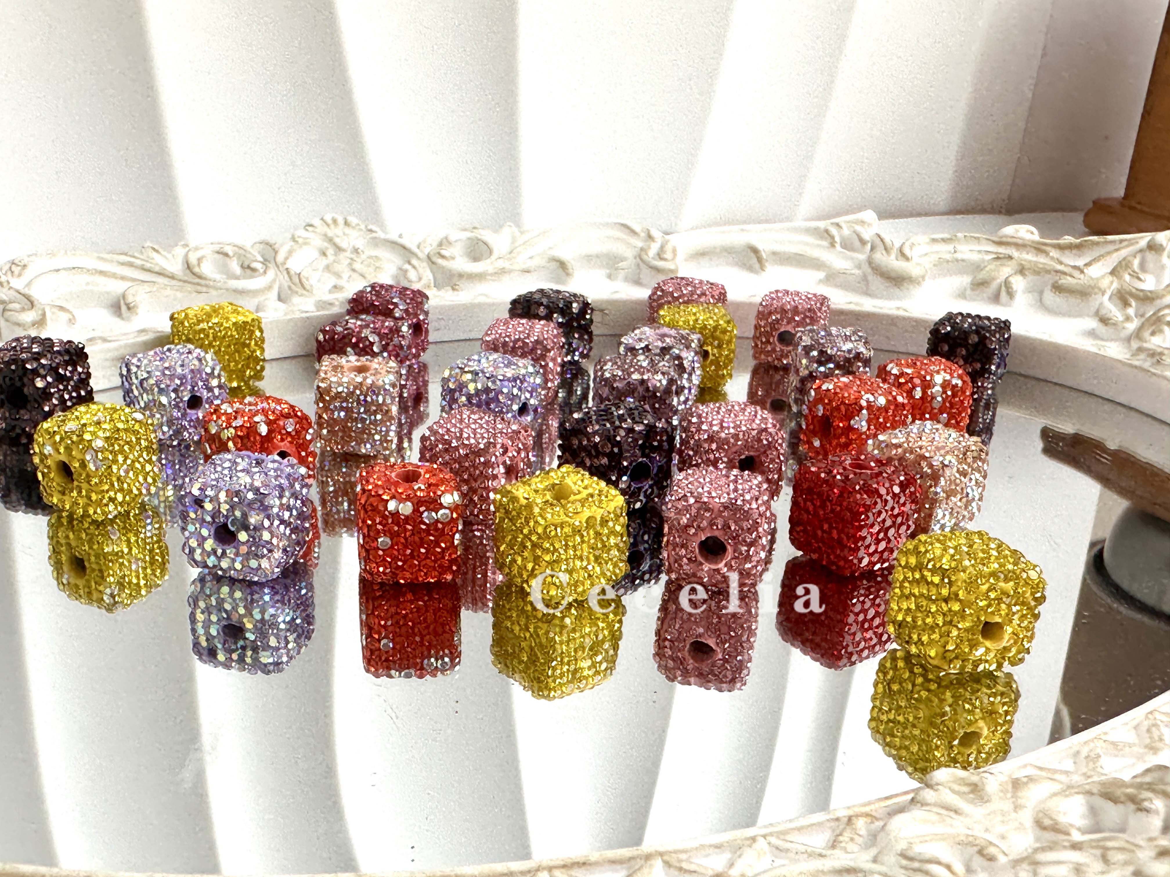 Rhinestone Beads for DIY Pen or DIY Phone Chain Key Chain Bracelet Necklace#RB1616#