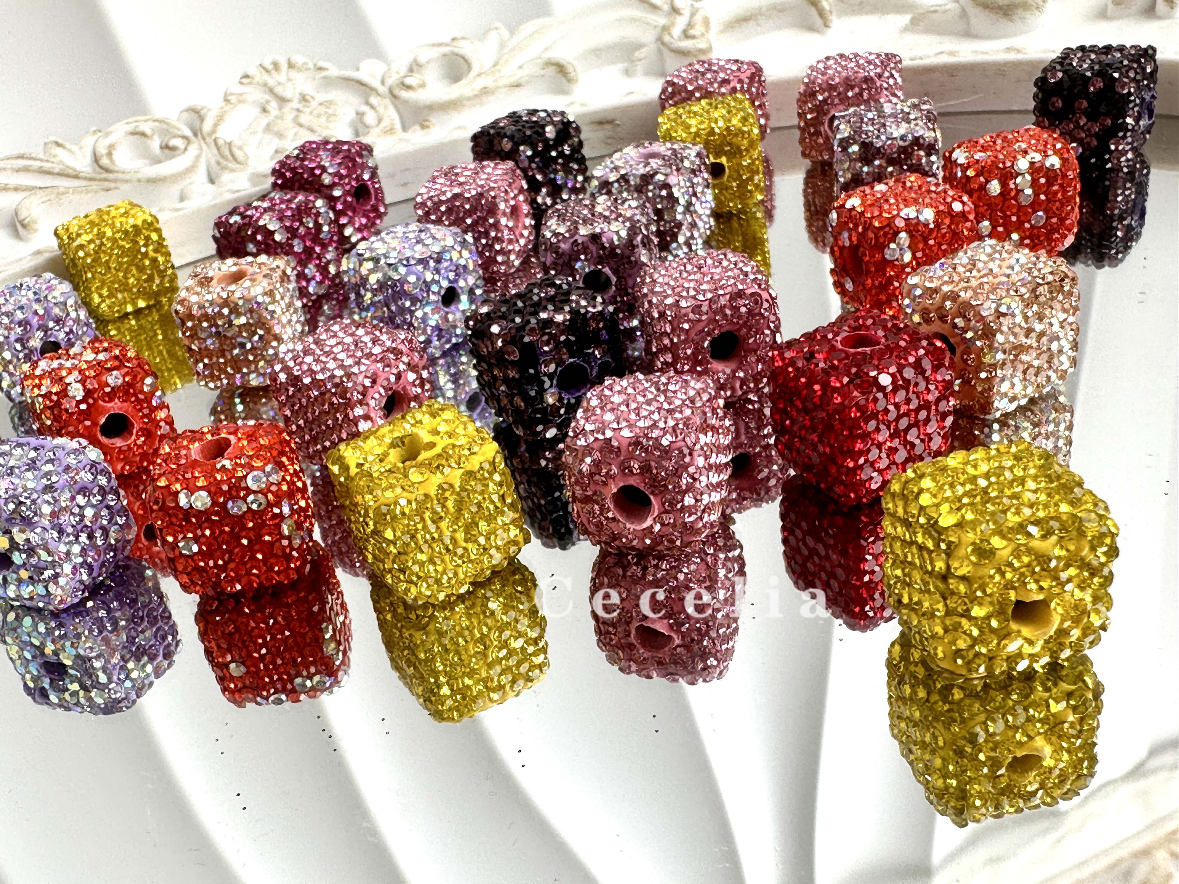 Rhinestone Beads for DIY Pen or DIY Phone Chain Key Chain Bracelet Necklace#RB1616#