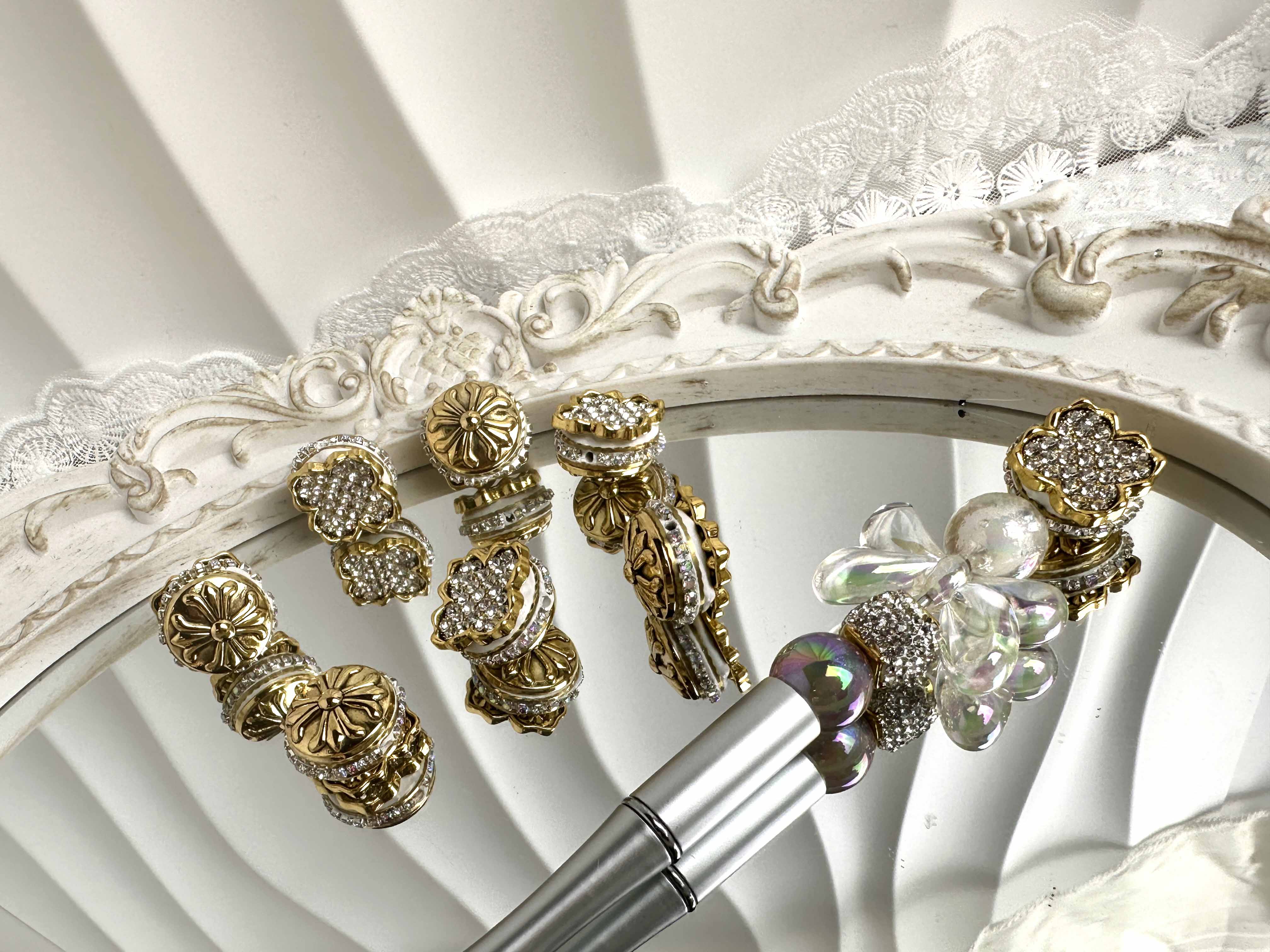 Fancy Beads for DIY Pen or DIY Phone Chain Key Chain Bracelet #FB1508#