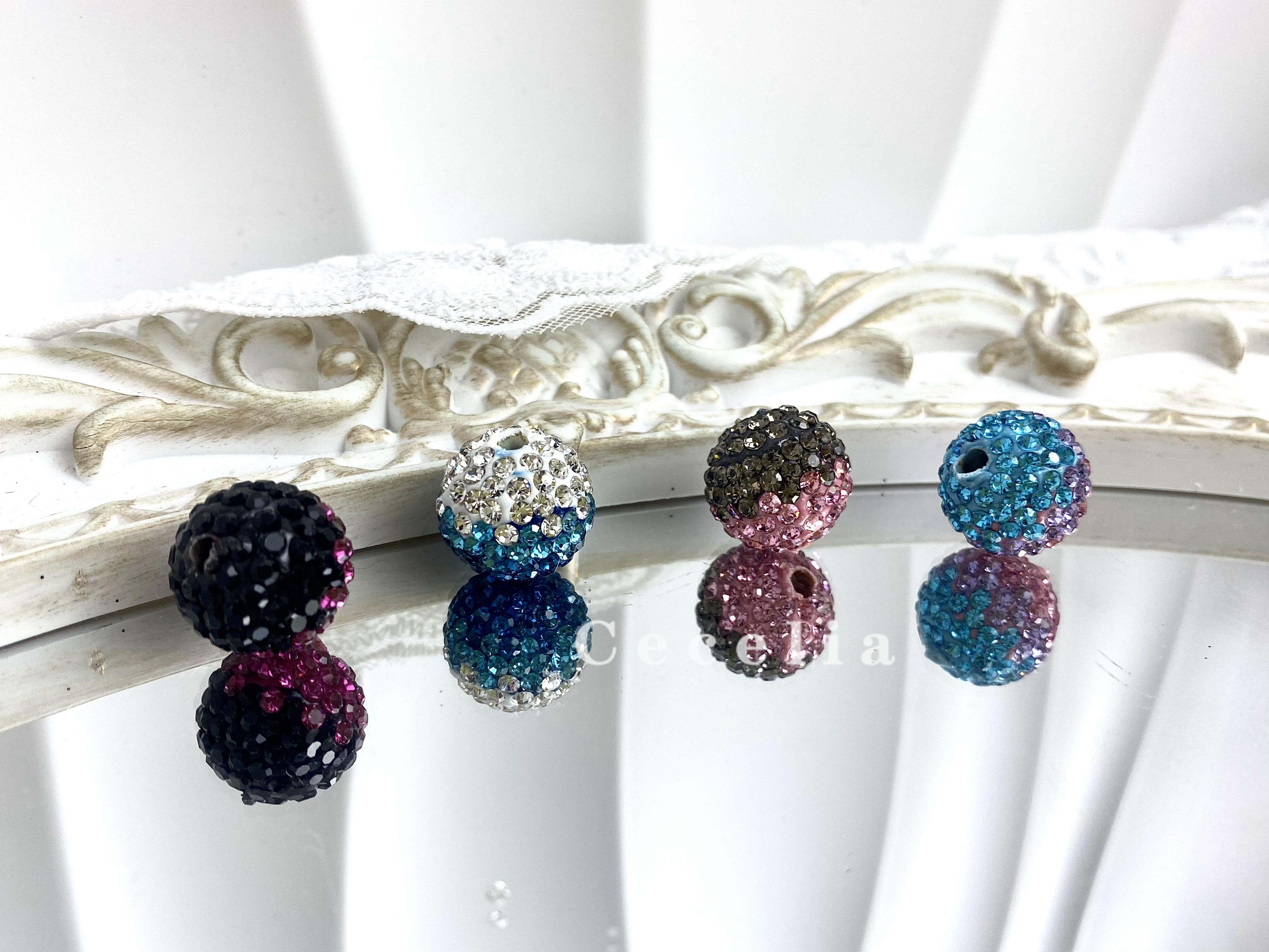 Rhinestone Beads for DIY Pen or DIY Phone Chain Key Chain Bracelet Necklace#RB1618#