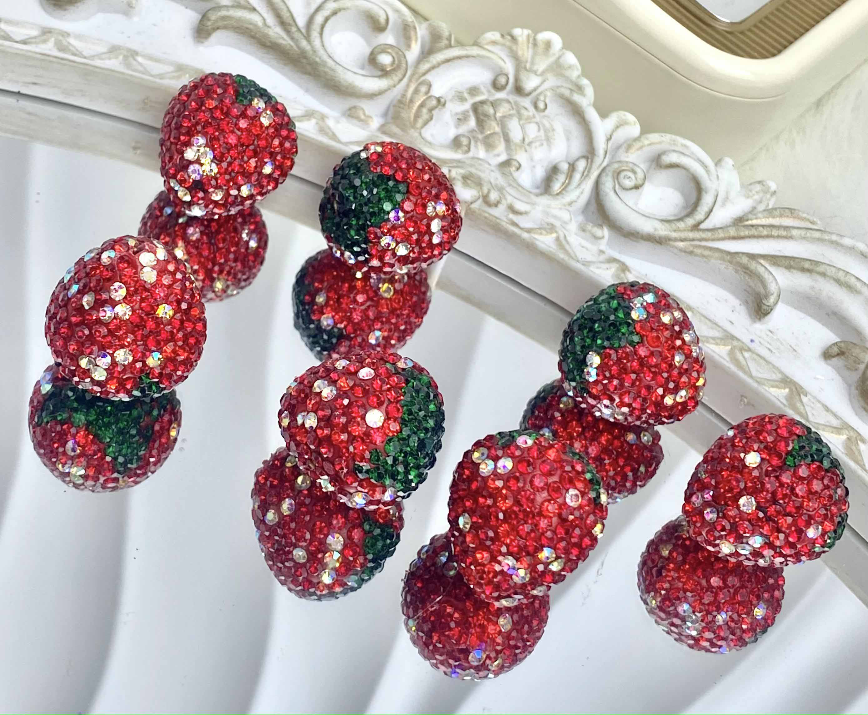 Rhinestone Beads for DIY Pen or DIY Phone Chain Key Chain Bracelet Necklace#RB1607#