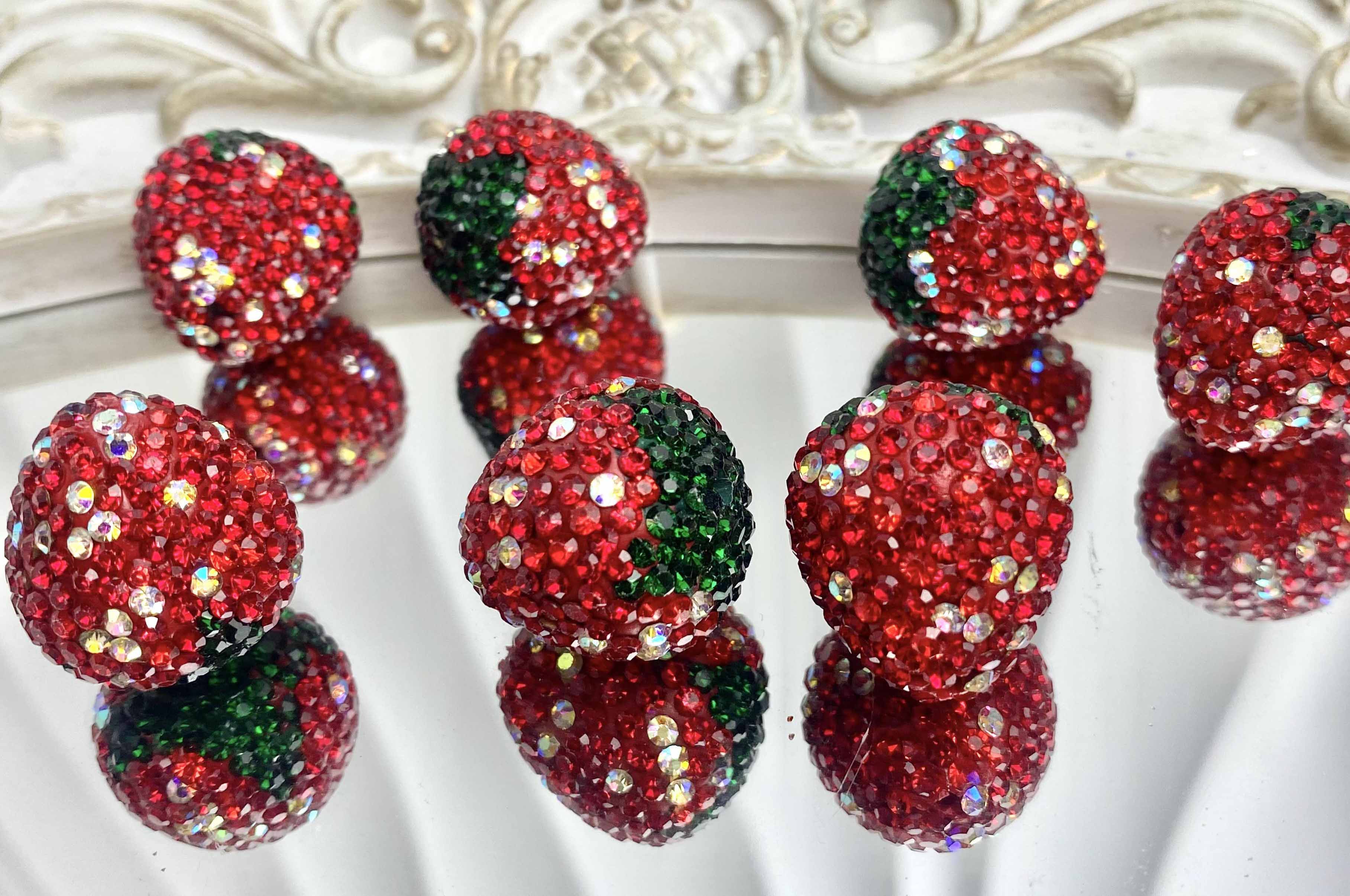 Rhinestone Beads for DIY Pen or DIY Phone Chain Key Chain Bracelet Necklace#RB1607#