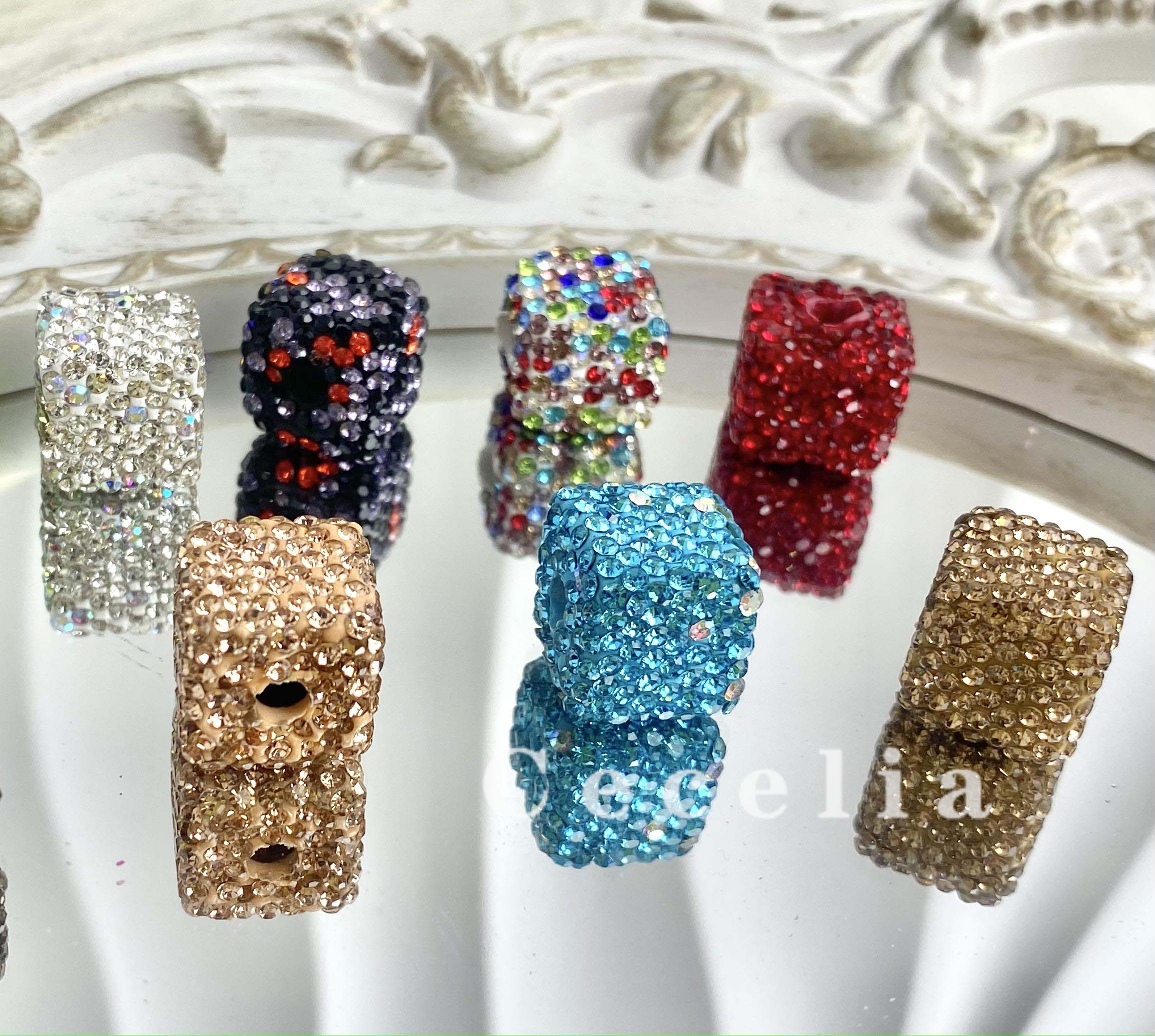Rhinestone Beads for DIY Pen or DIY Phone Chain Key Chain Bracelet Necklace#RB1642#