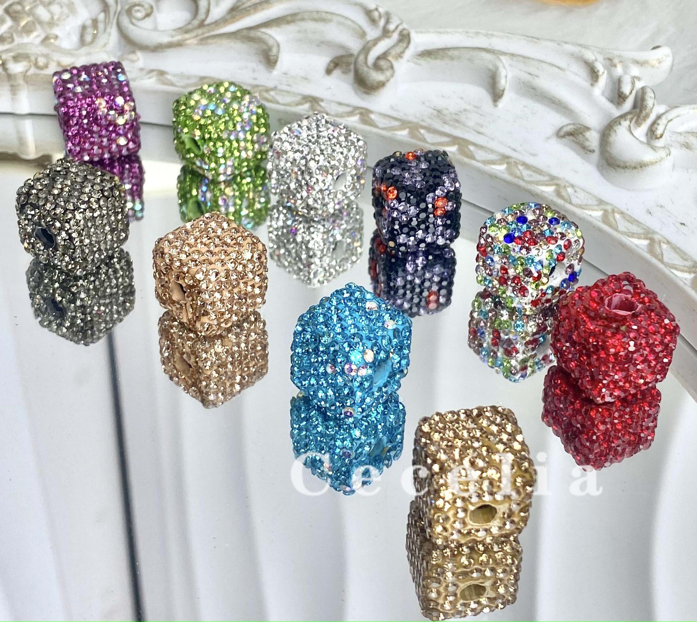 Rhinestone Beads for DIY Pen or DIY Phone Chain Key Chain Bracelet Necklace#RB1642#