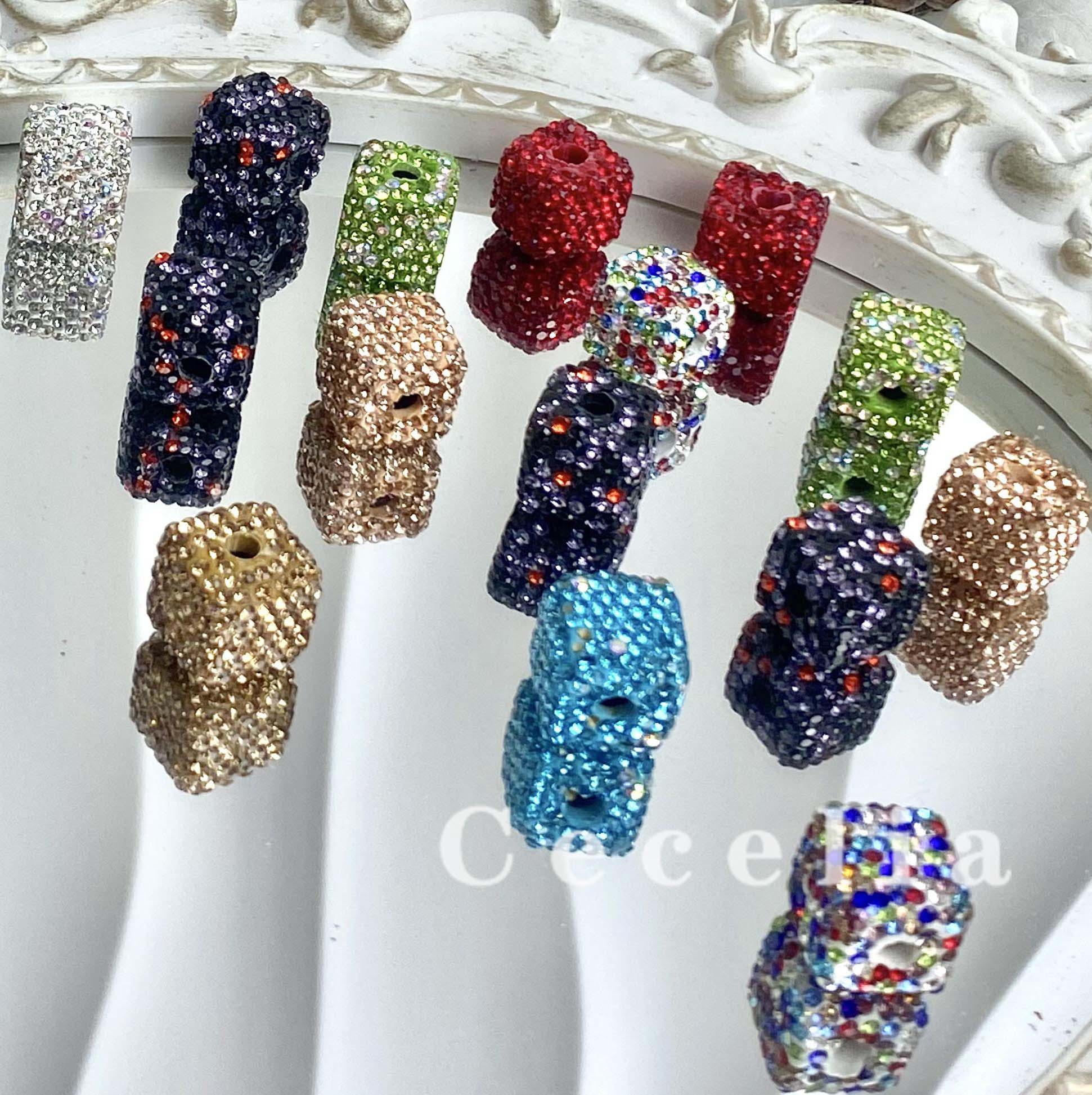 Rhinestone Beads for DIY Pen or DIY Phone Chain Key Chain Bracelet Necklace#RB1642#