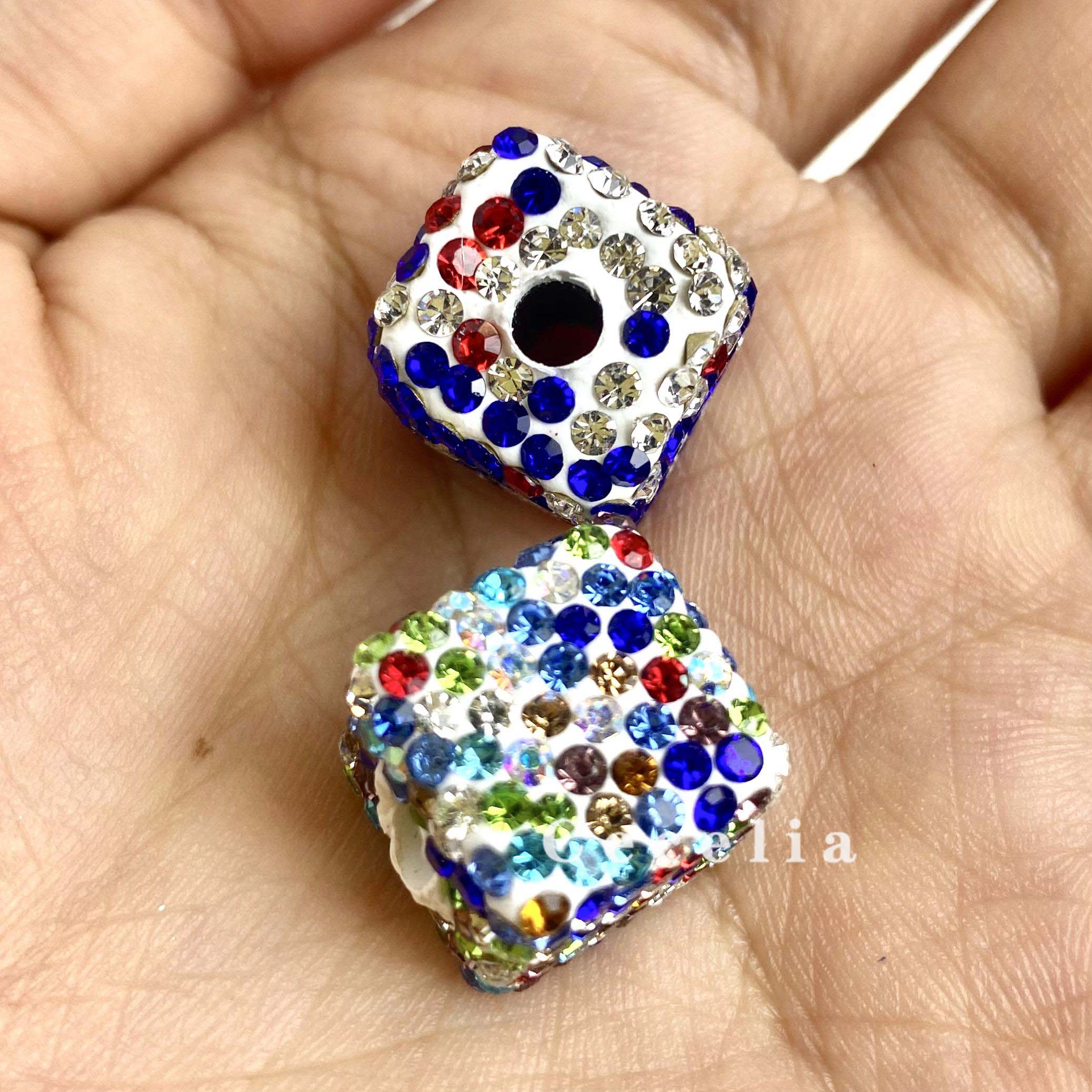 Rhinestone Beads for DIY Pen or DIY Phone Chain Key Chain Bracelet Necklace#RB1643#