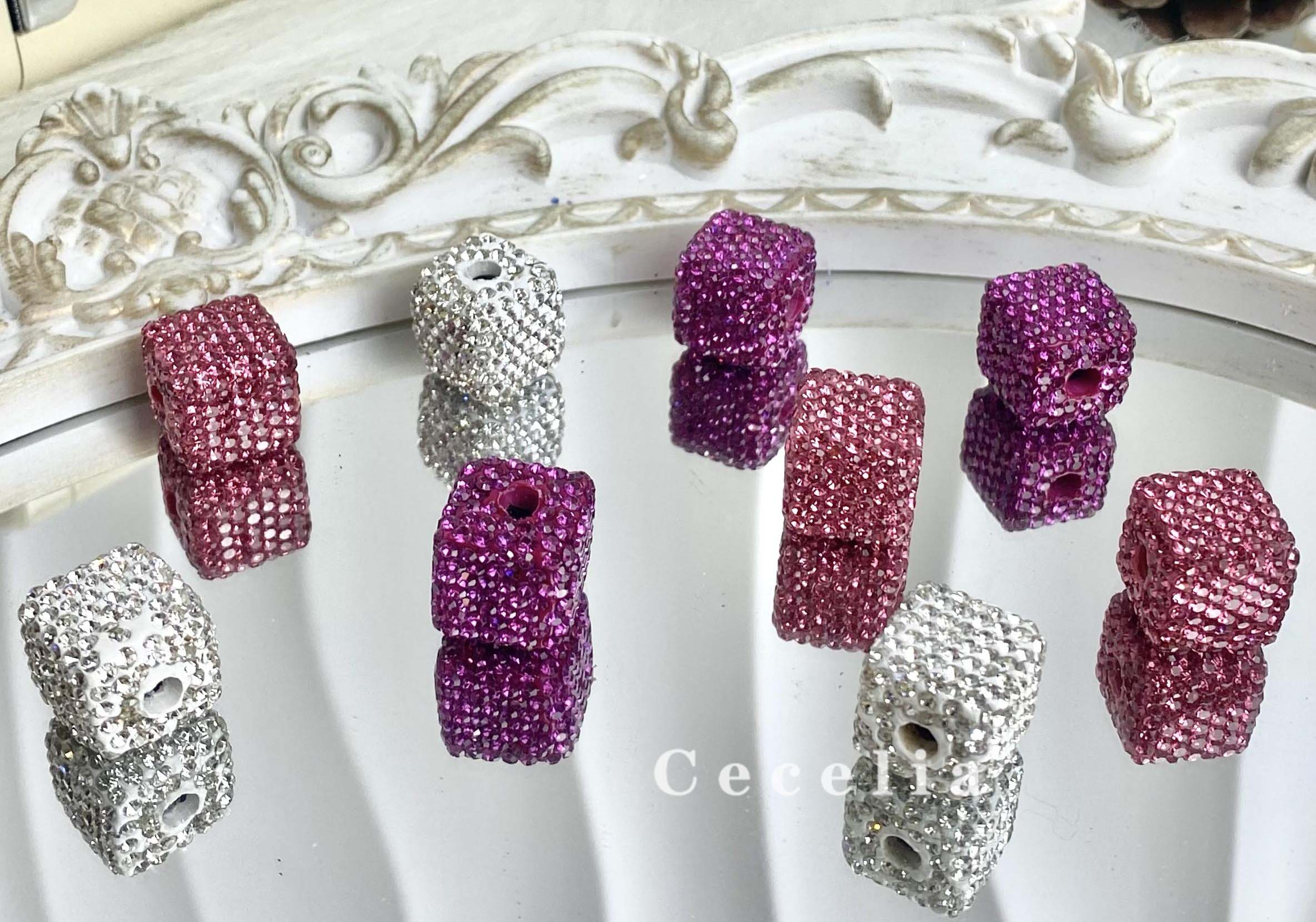 Rhinestone Beads for DIY Pen or DIY Phone Chain Key Chain Bracelet Necklace#RB1644#