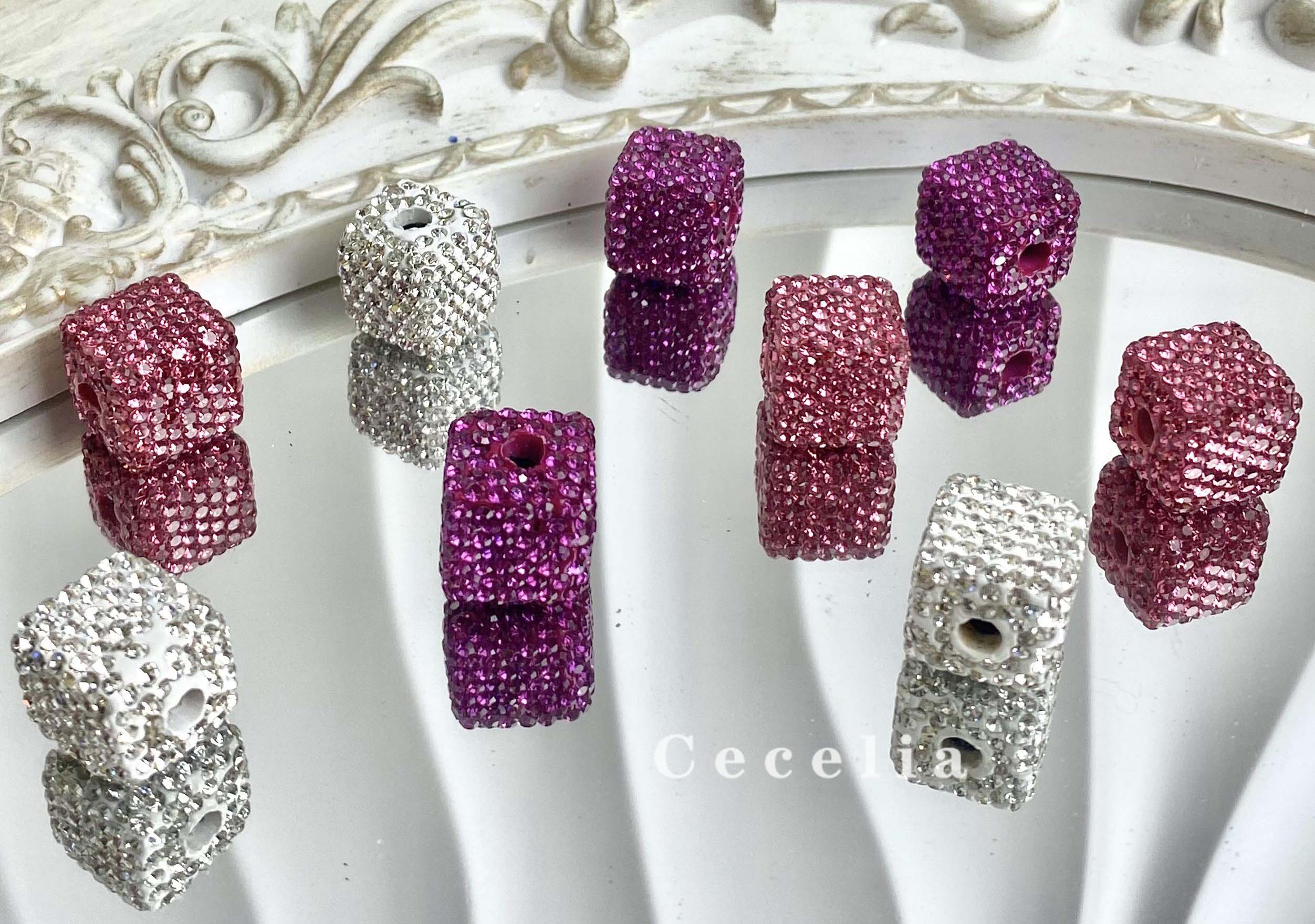 Rhinestone Beads for DIY Pen or DIY Phone Chain Key Chain Bracelet Necklace#RB1644#