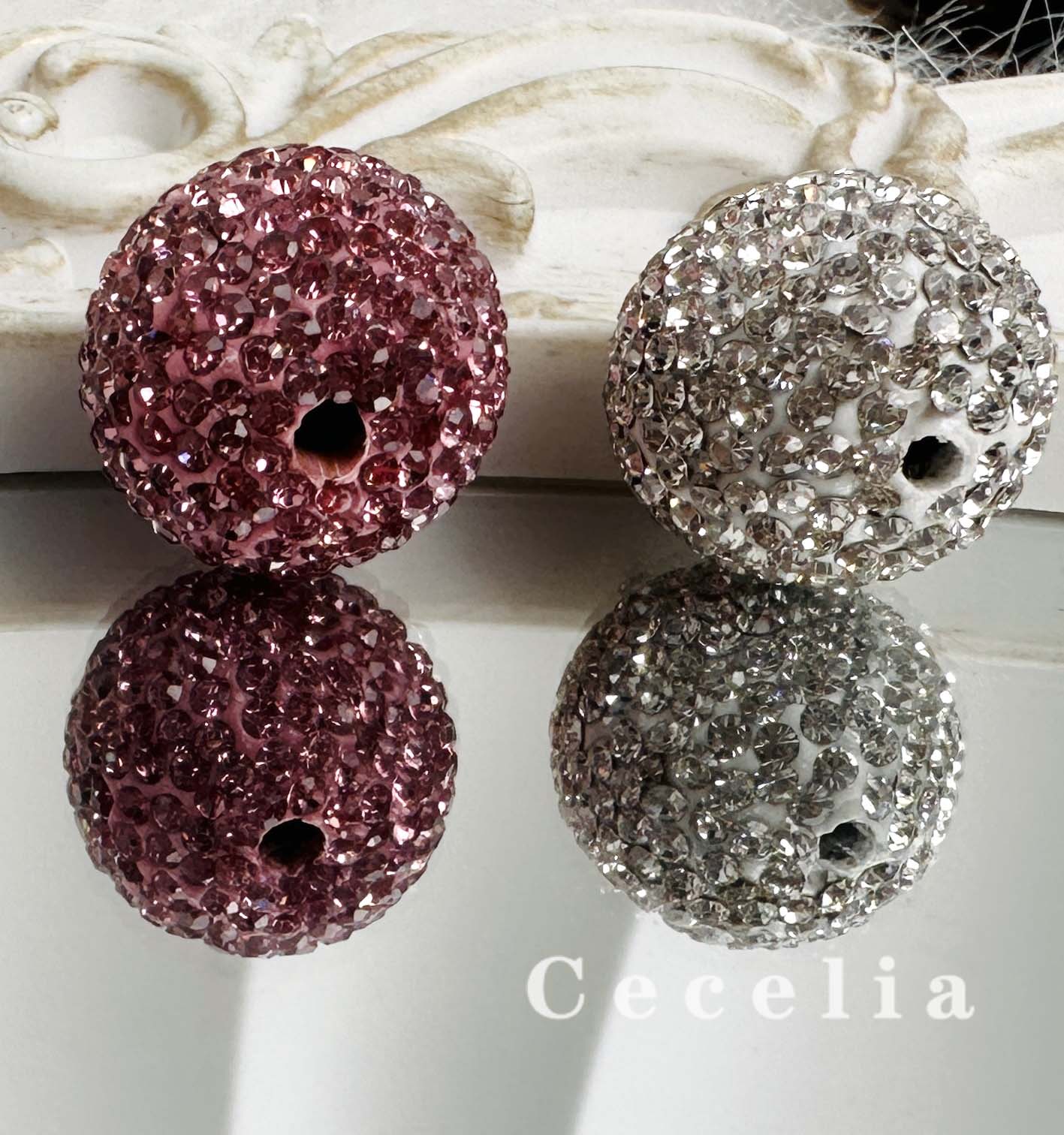 Rhinestone Beads for DIY Pen or DIY Phone Chain Key Chain Bracelet Necklace#RB1649#