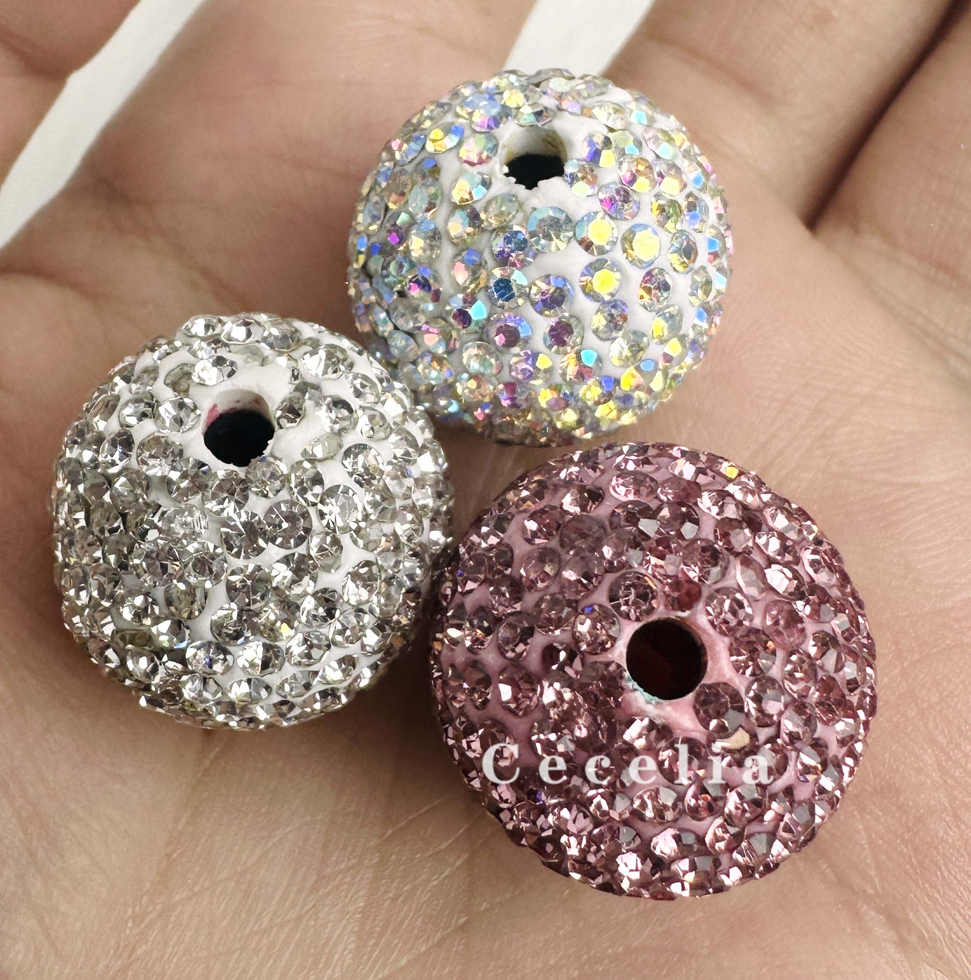 Rhinestone Beads for DIY Pen or DIY Phone Chain Key Chain Bracelet Necklace#RB1649#