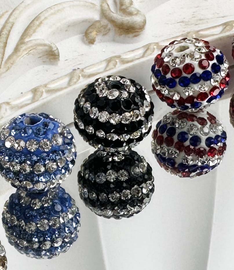 Rhinestone Beads for DIY Pen or DIY Phone Chain Key Chain Bracelet Necklace#RB1650#