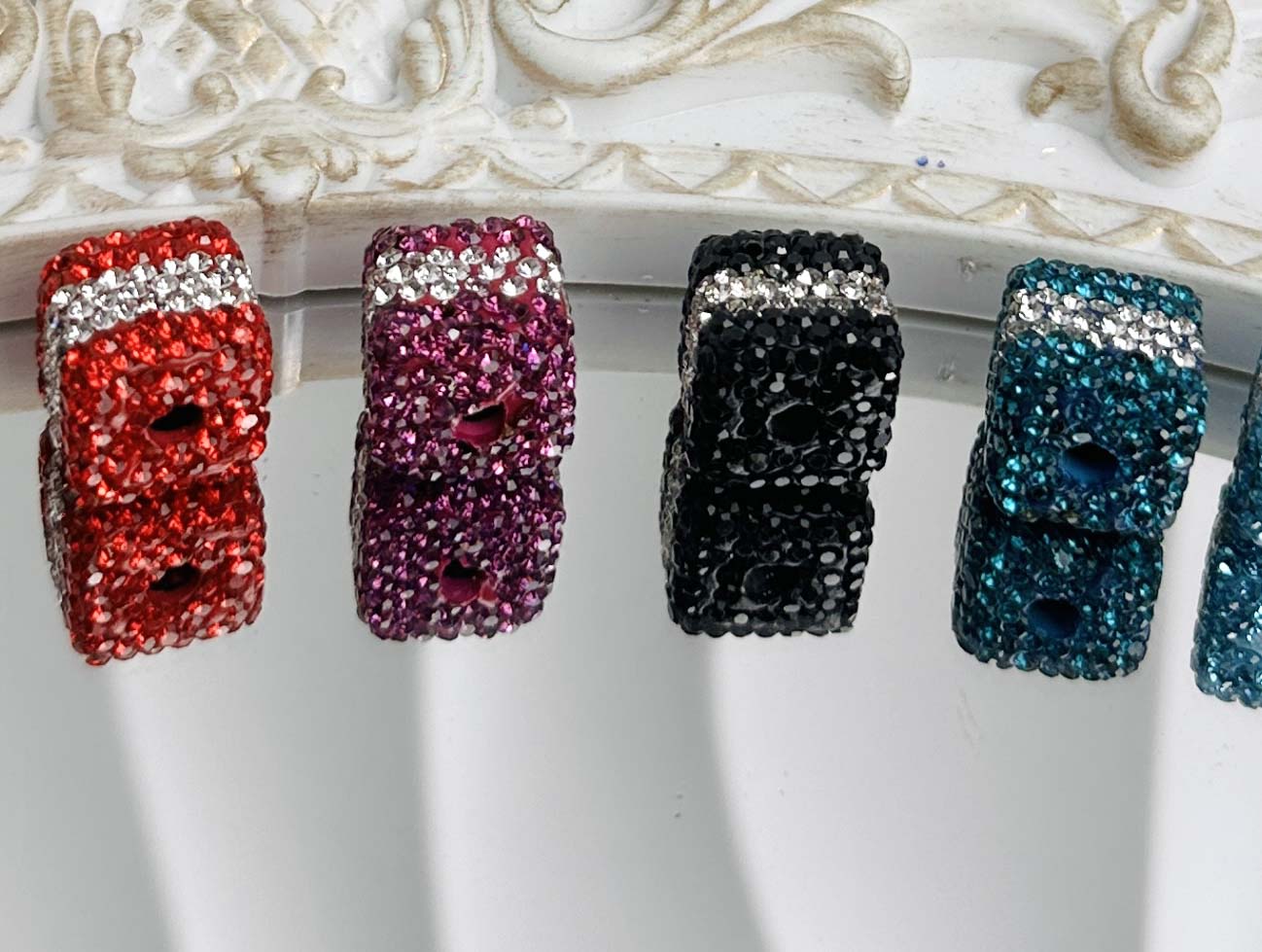 Rhinestone Beads for DIY Pen or DIY Phone Chain Key Chain Bracelet Necklace#RB1650#