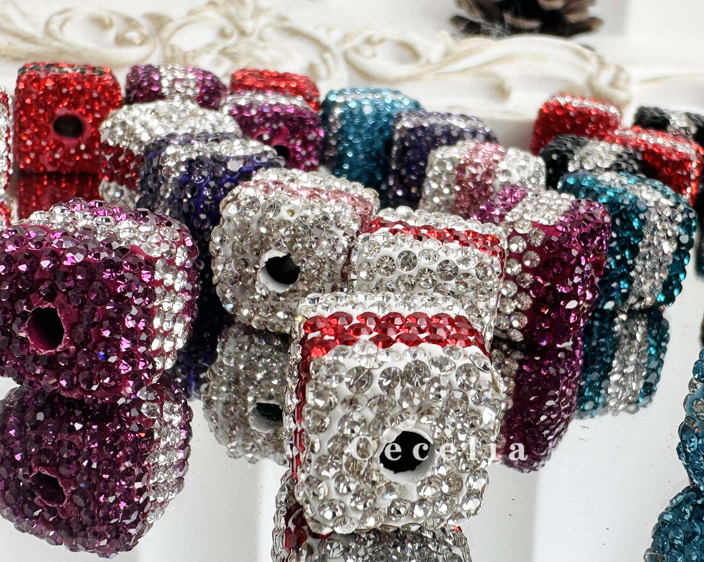 Rhinestone Beads for DIY Pen or DIY Phone Chain Key Chain Bracelet Necklace#RB1650#