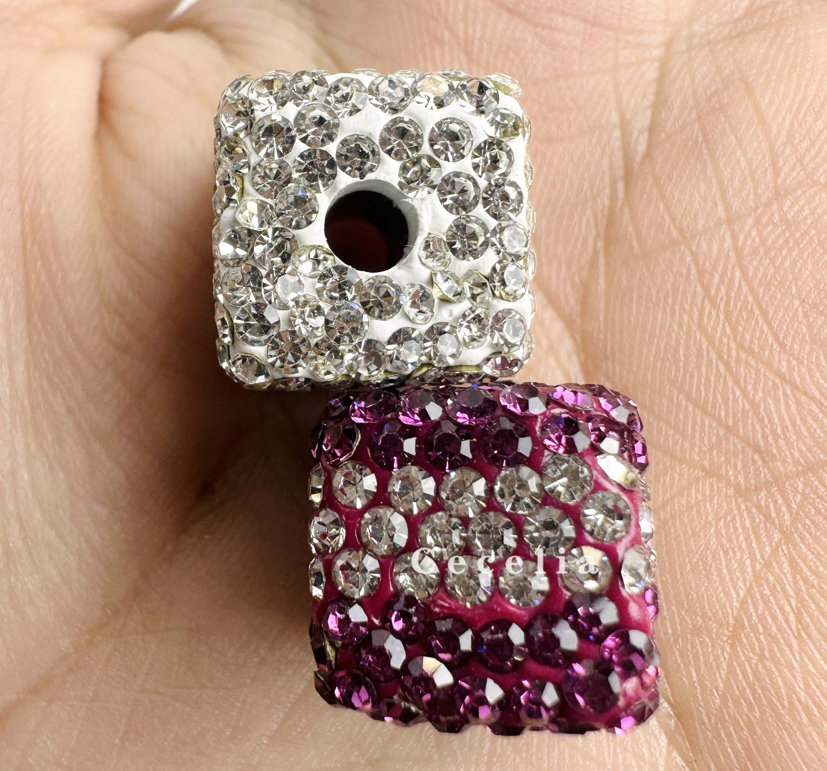 Rhinestone Beads for DIY Pen or DIY Phone Chain Key Chain Bracelet Necklace#RB1650#