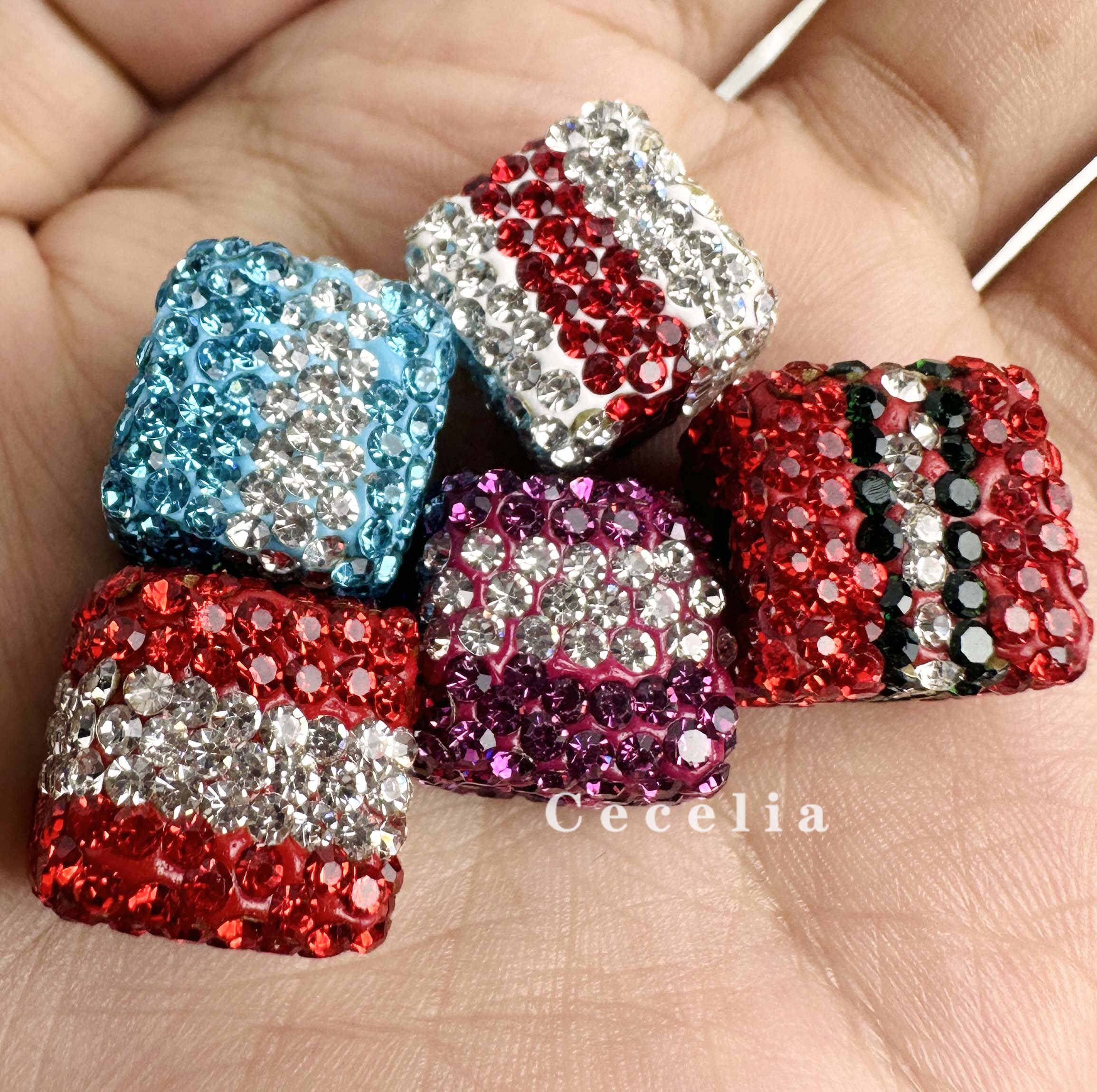 Rhinestone Beads for DIY Pen or DIY Phone Chain Key Chain Bracelet Necklace#RB1650#