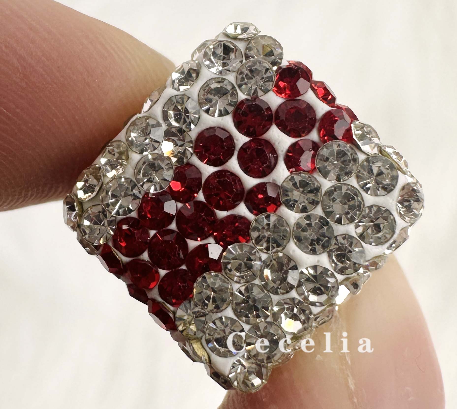 Rhinestone Beads for DIY Pen or DIY Phone Chain Key Chain Bracelet Necklace#RB1650#